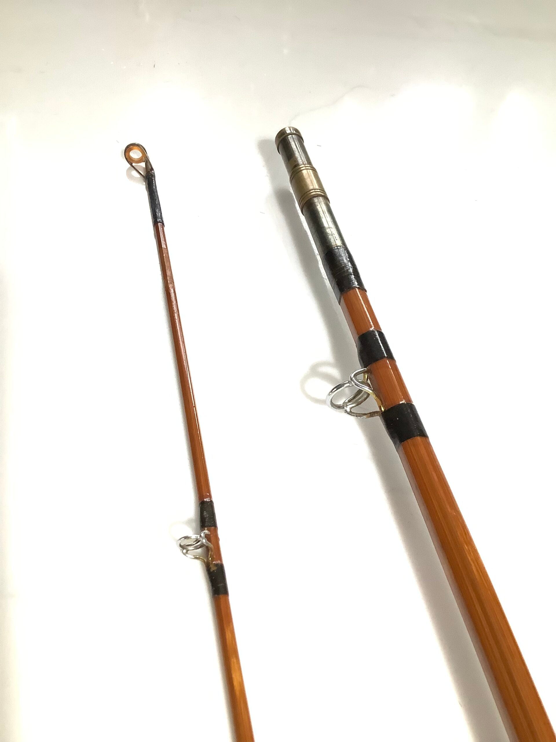 Rare EALING B.JAMES MKIV Built Cane Carp Rod