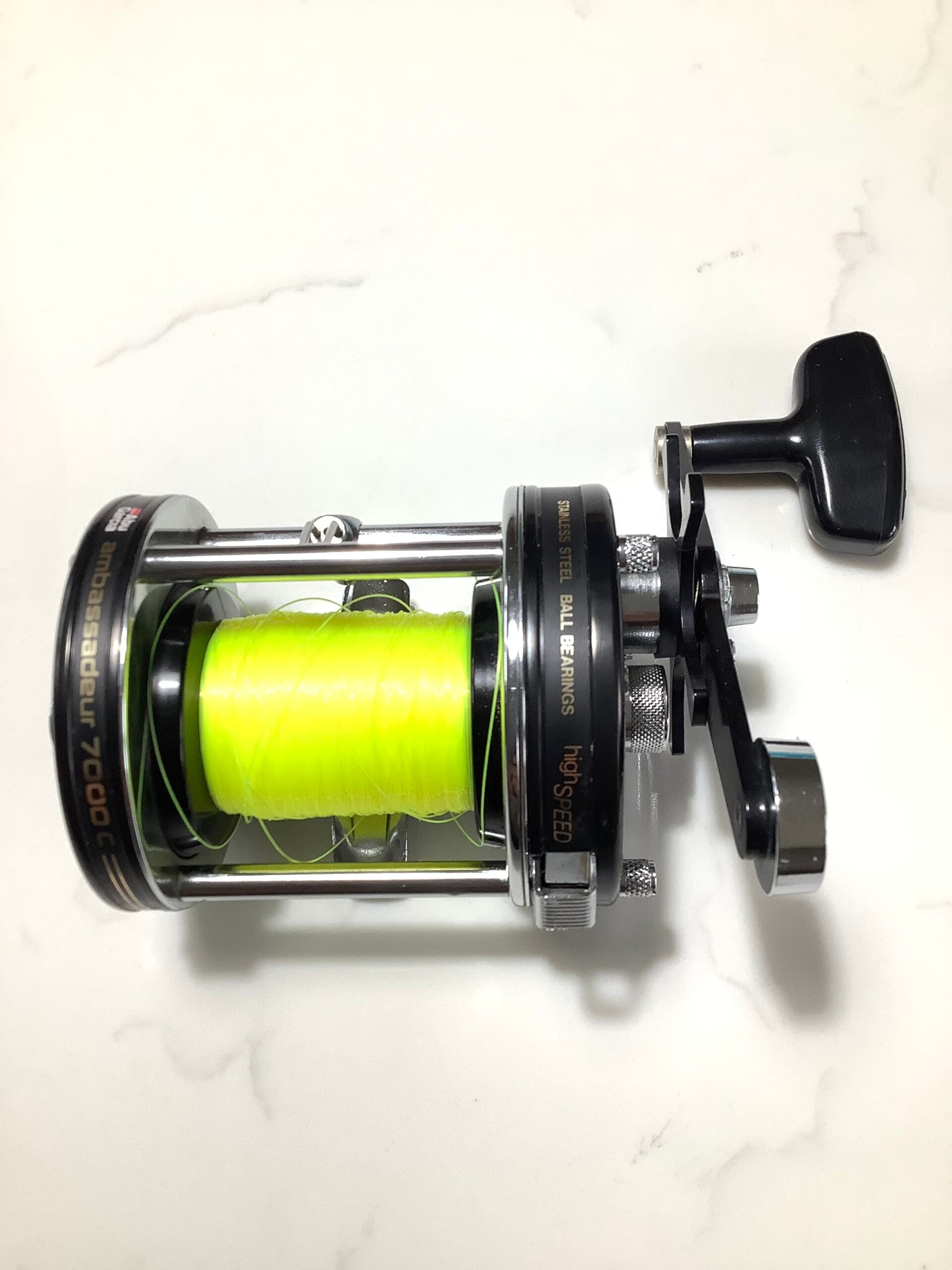 As New ABU AMBASSADEUR Big Game Series 7000c Multiplier