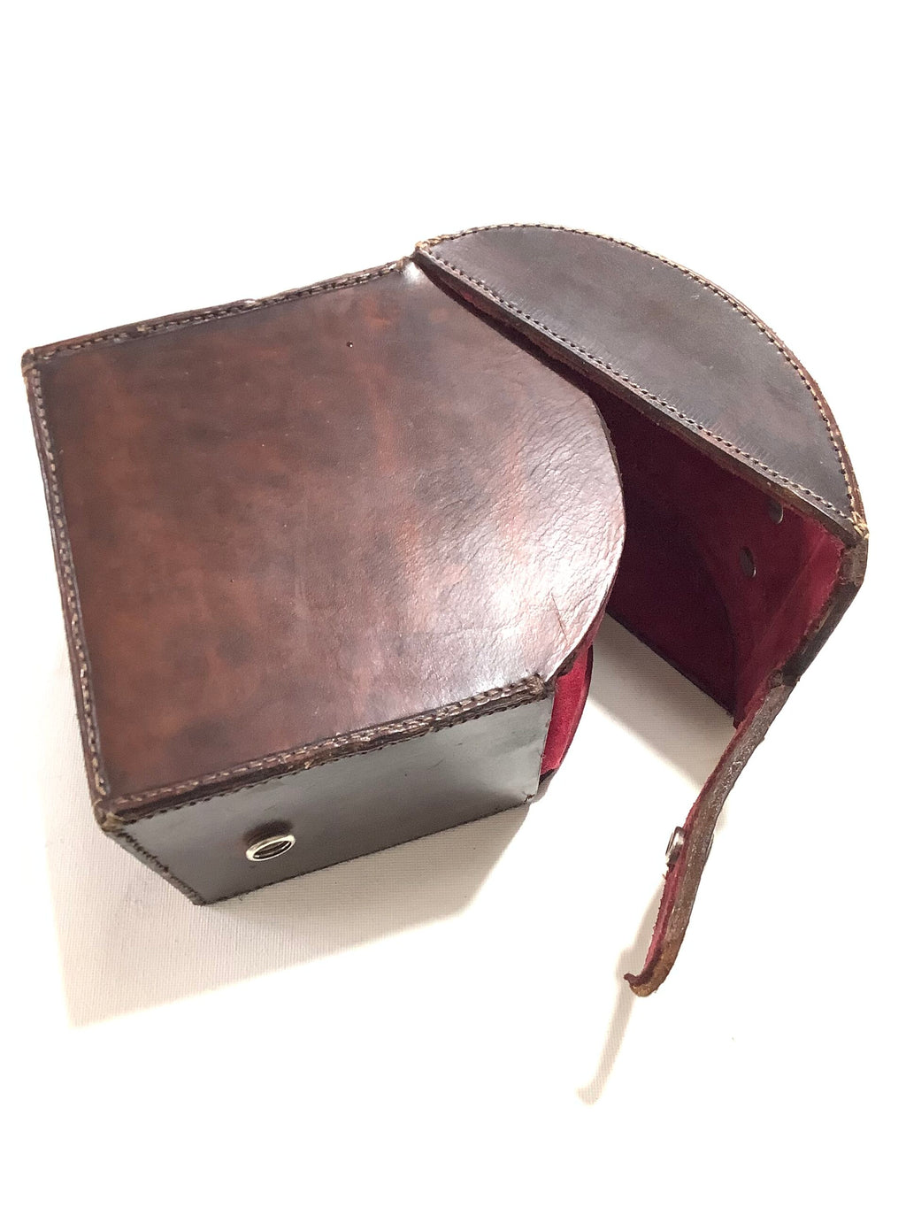 Vintage Block Leather Reel Cases