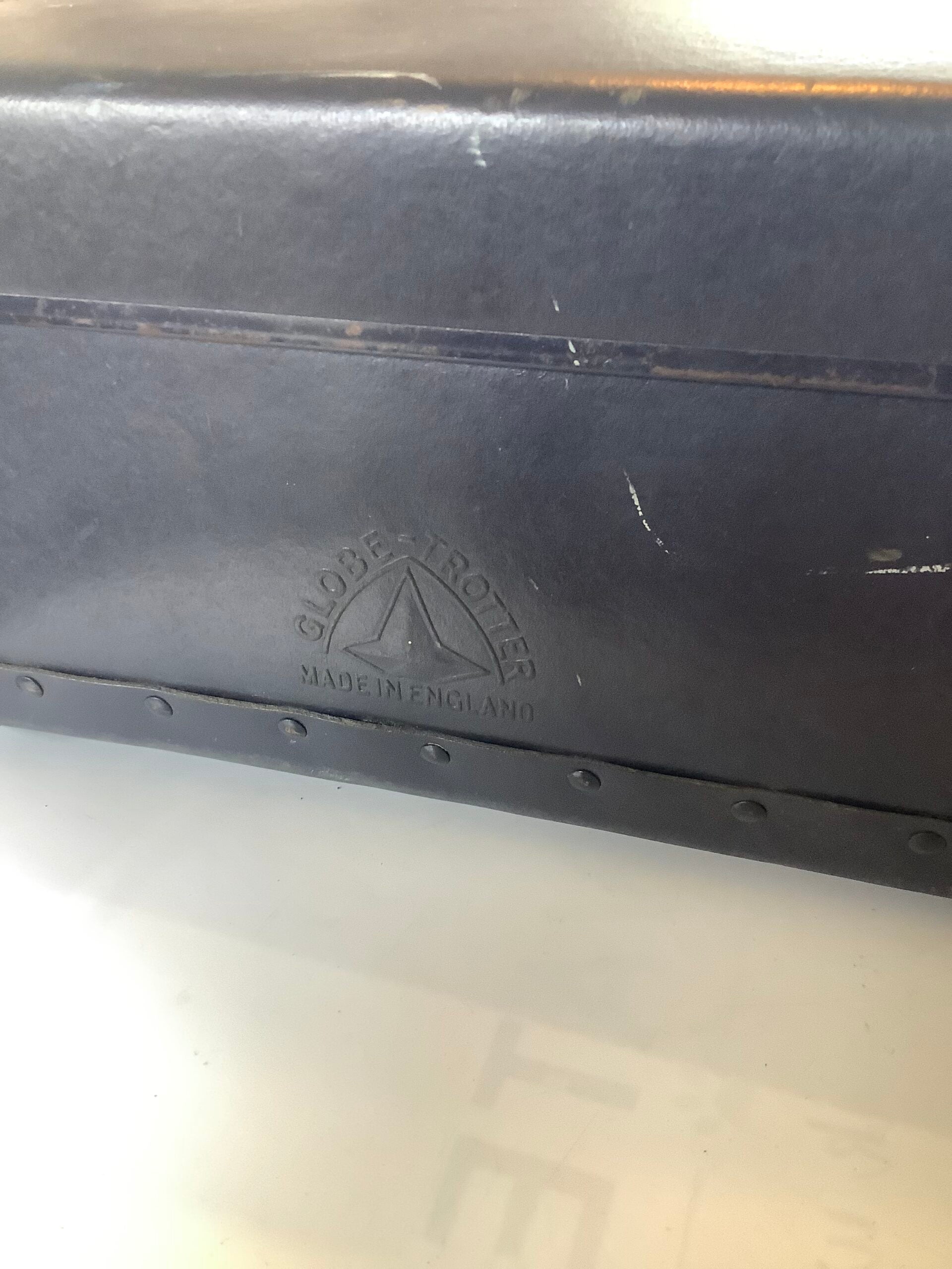 Rare Vintage Globetrotter Made in England luggage Carrier