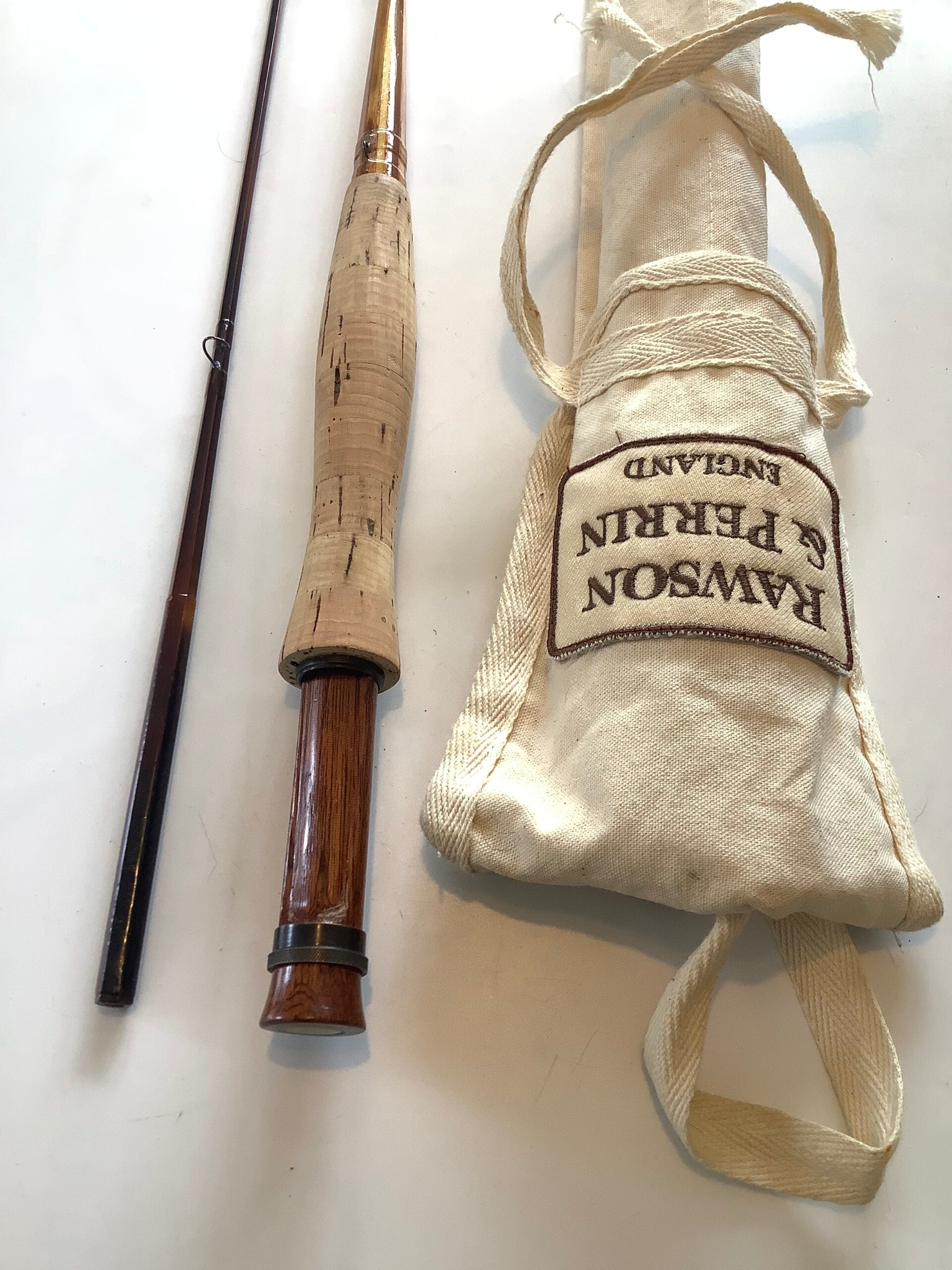 Very Rare Rawson Perrin 6ft Built Cane Fly Rod