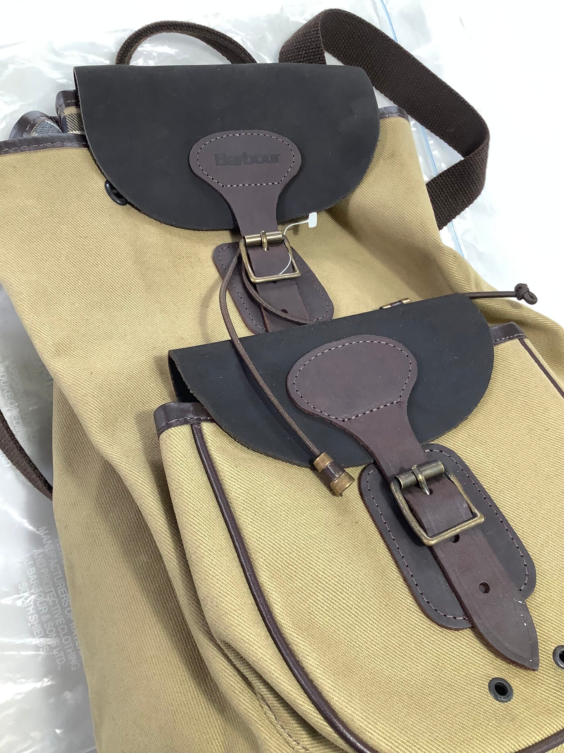 BARBOUR Traditional Classic Style Backpack
