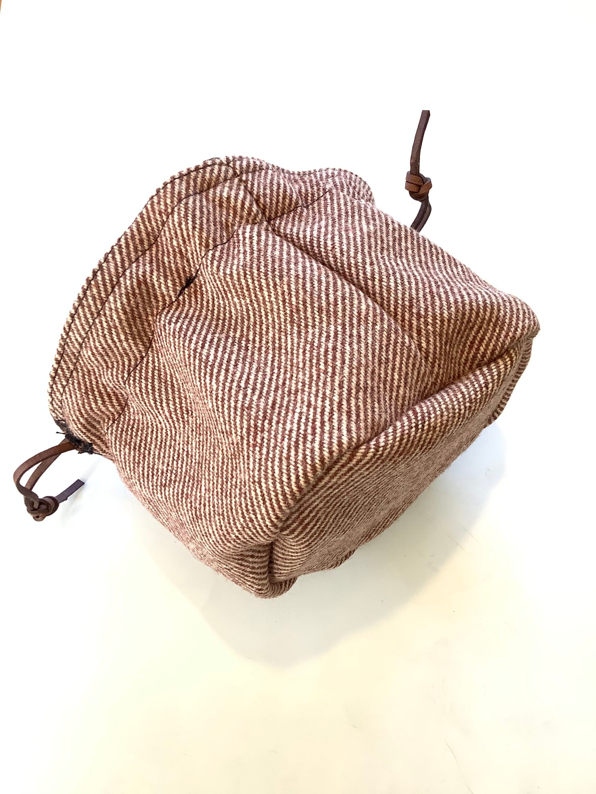 NEW Harris Tweed Fishing Reel Pokey Bag