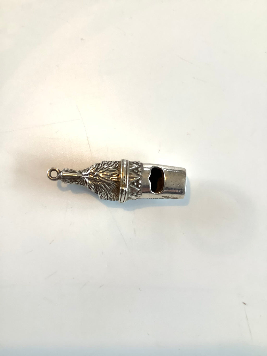 Antique silver Dog Whistle