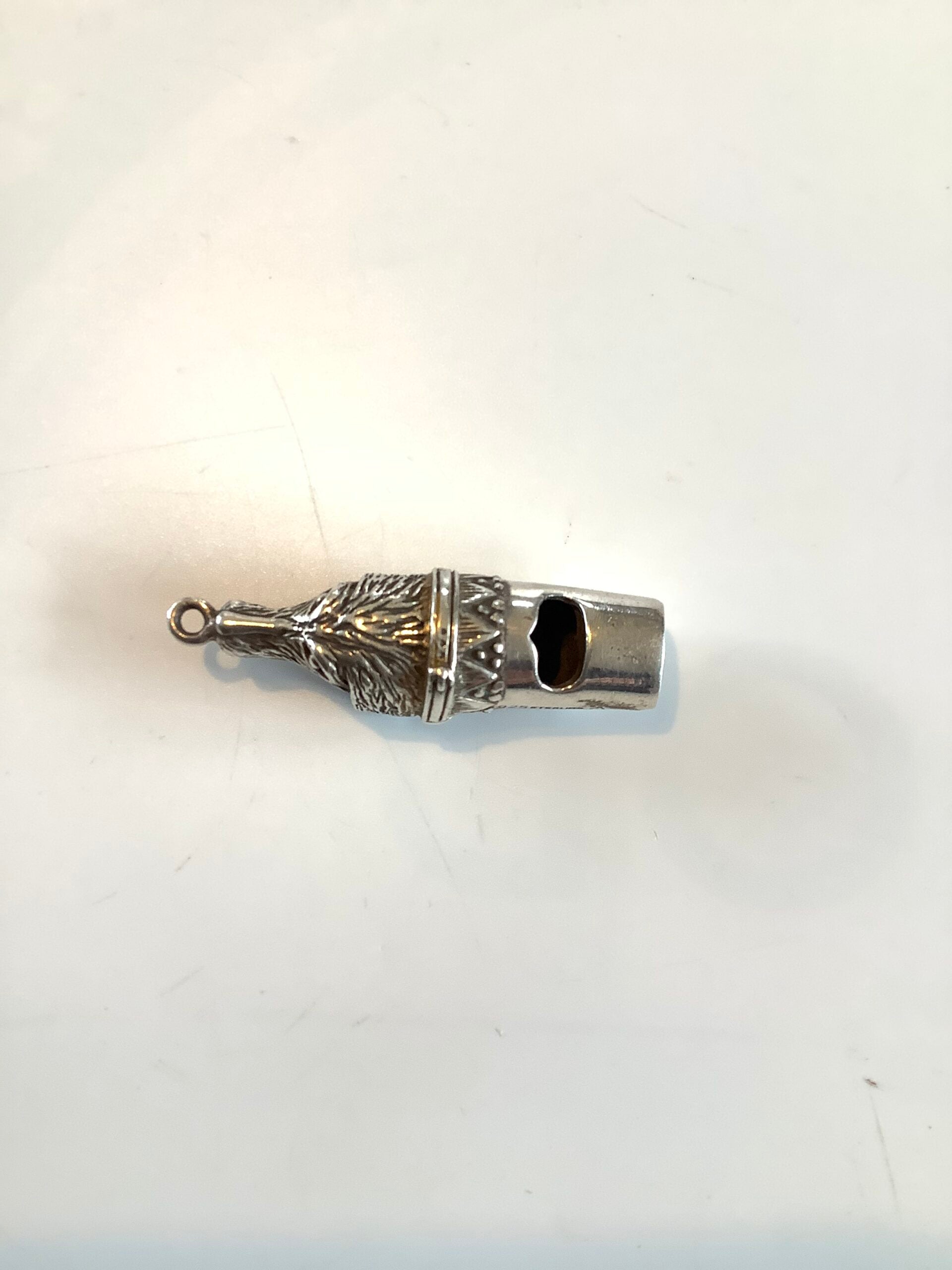 Antique silver Dog Whistle