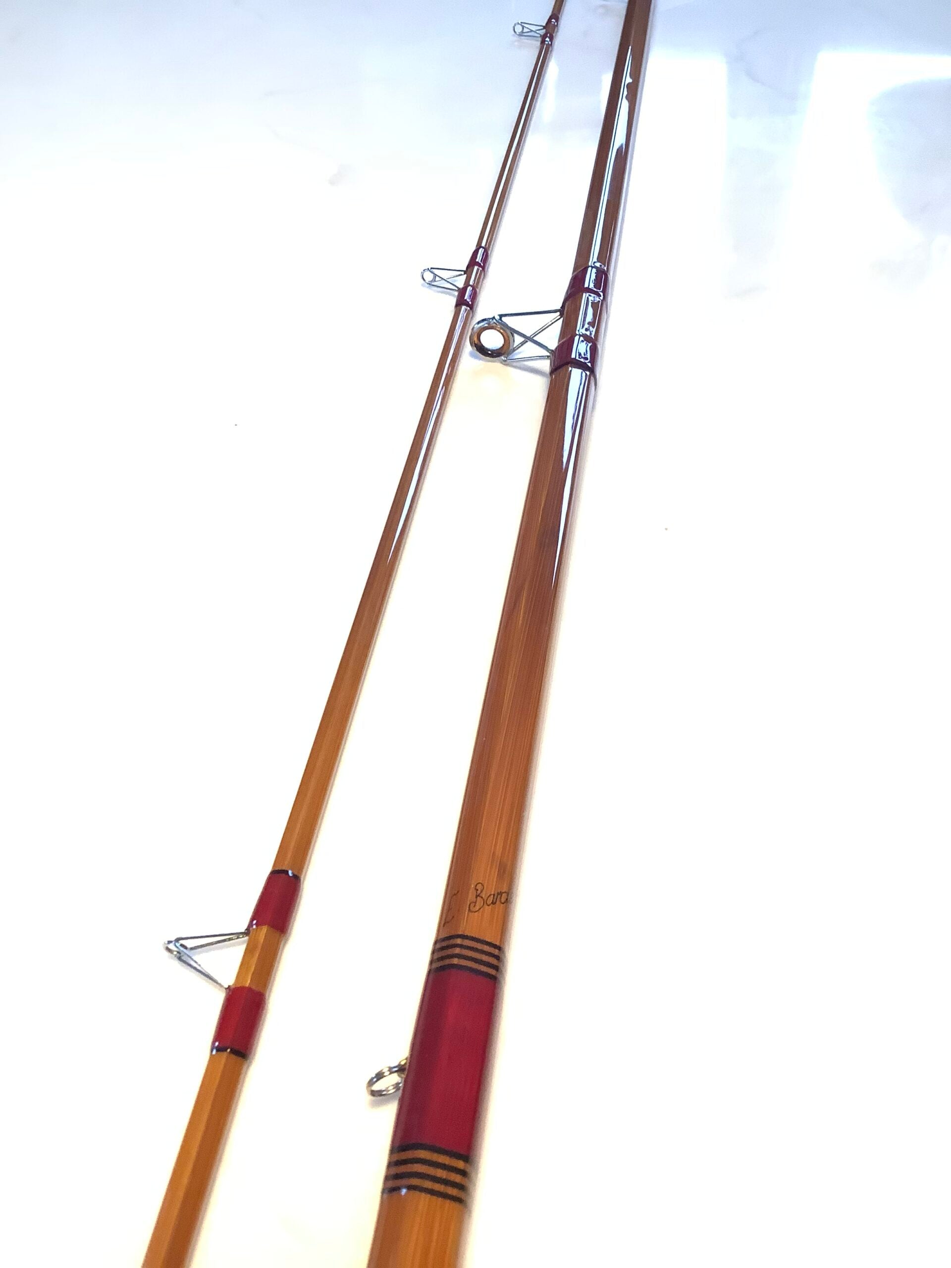 Edward Barder Rod Company “ THE CHRIS YATES MERLIN “Rare HOLLOW BUILT Ltd Edition Built Cane Rod