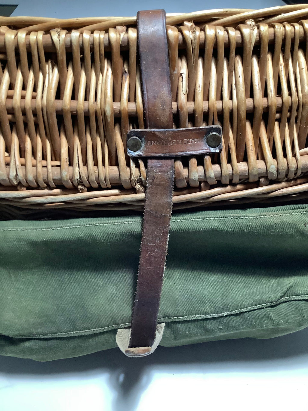 Vintage BRADY Conway Fisherman’s Creel/Bag