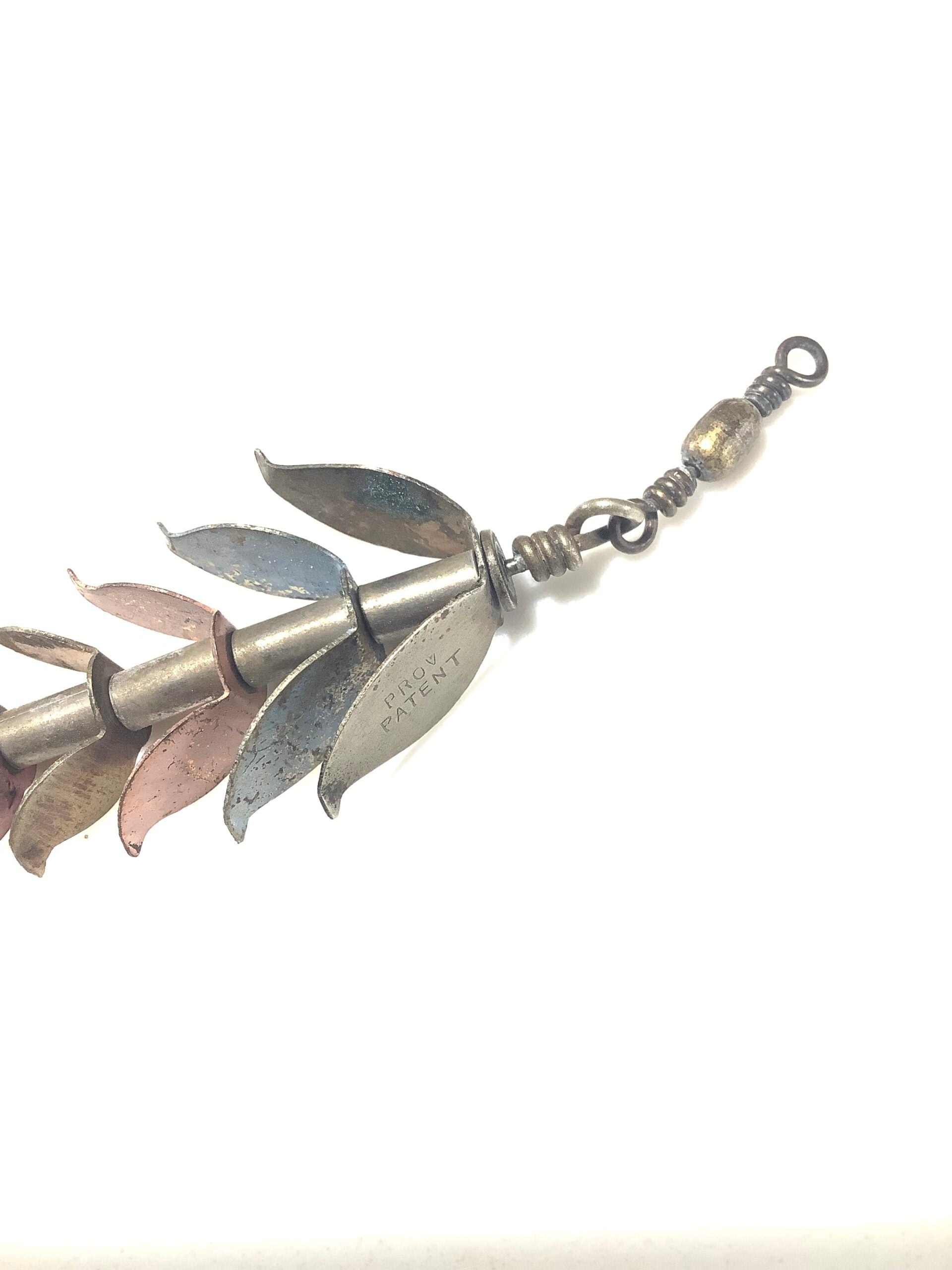 Rare Antique “ THE  DAZZLE” Spinning Lure by Allcocks Co