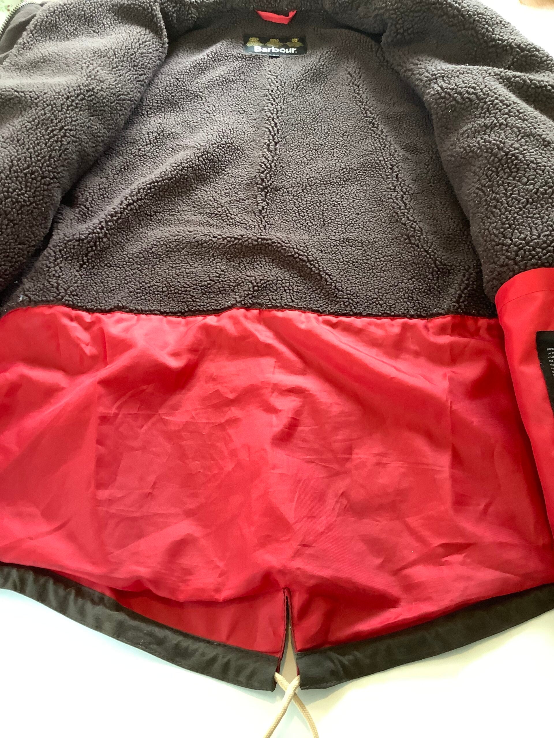 Rare Barbour “Game Parka” size Large