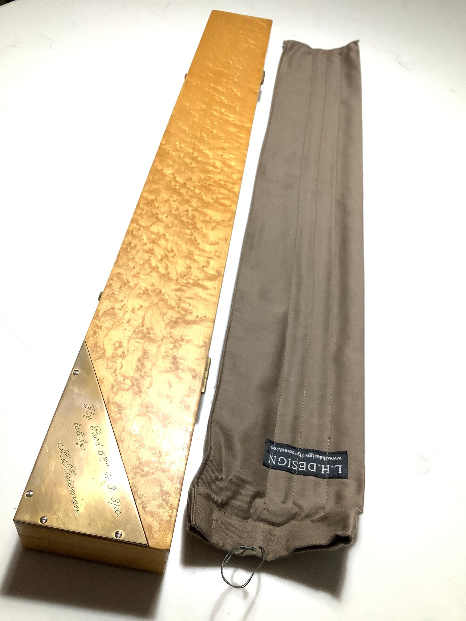Leen Huisman L.H.Design Presentation Built Cane 6ft 6” Fly Rod