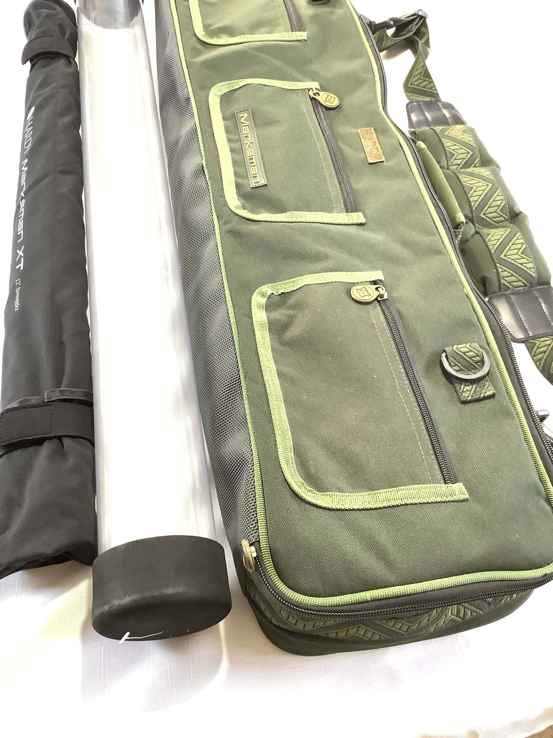 HARDY BROS MARKSMAN 6 x piece SMUGGLER 12ft XT ROD with Hardy Marksman Carrying Case