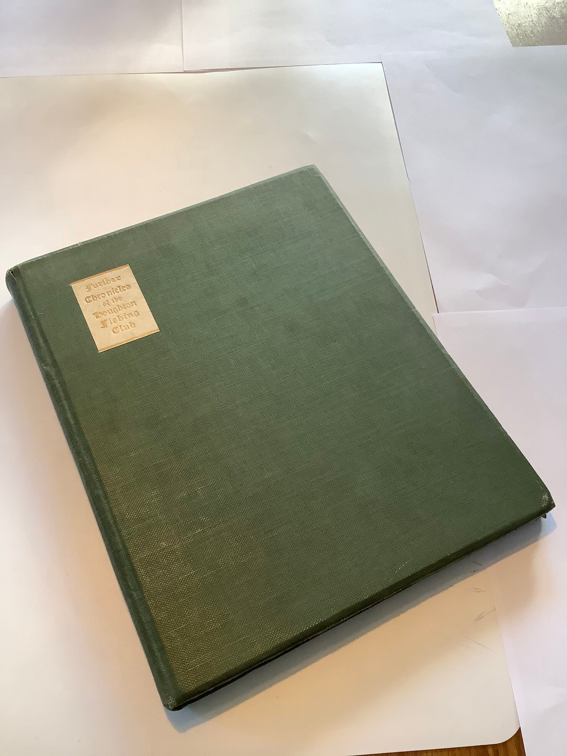 Houghton Chronicles of The Houghton Fishing Club 1822-1908 edited by Sir Herbert Maxwell limited to 350 copies