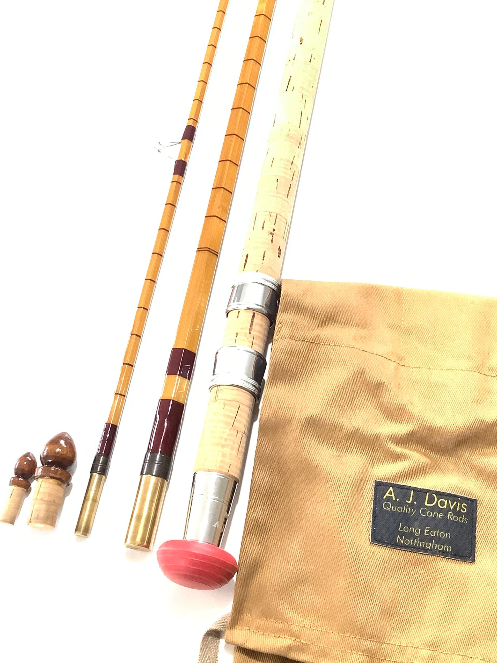 NEW Andrew Davies “ Peter Tombleson” built cane Float Rod 12ft