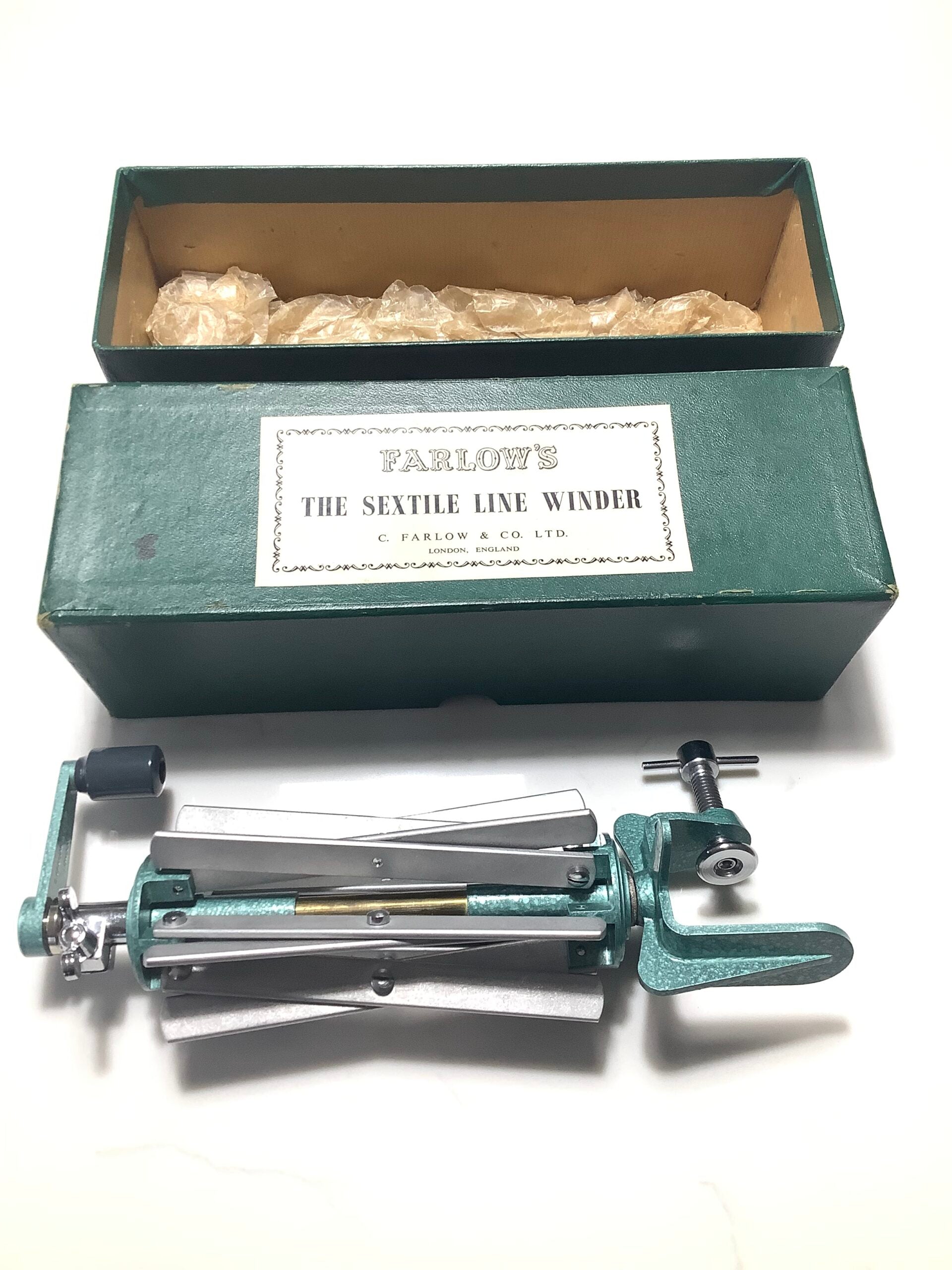 Vintage ( unused as new) FARLOWS OF PALL MALL portable Line winder