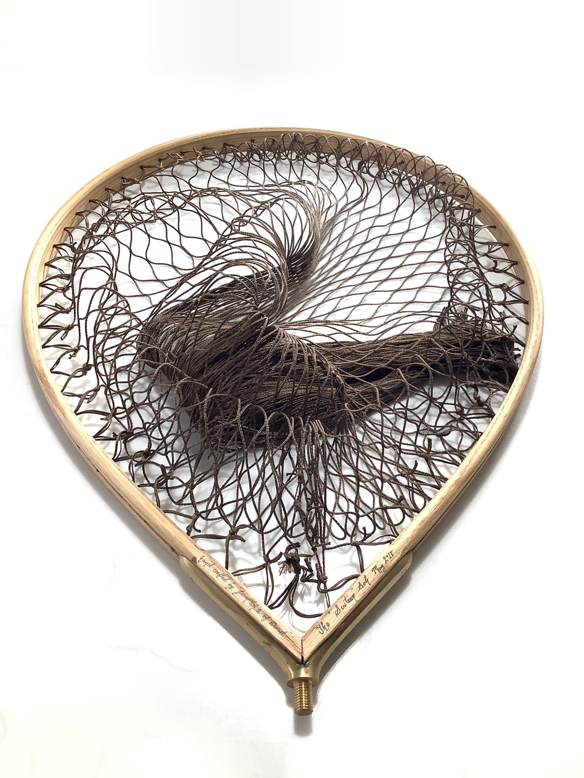 Traditional Ash Framed 16” Net By J.White GOLDEN SCALE CLUB 2018