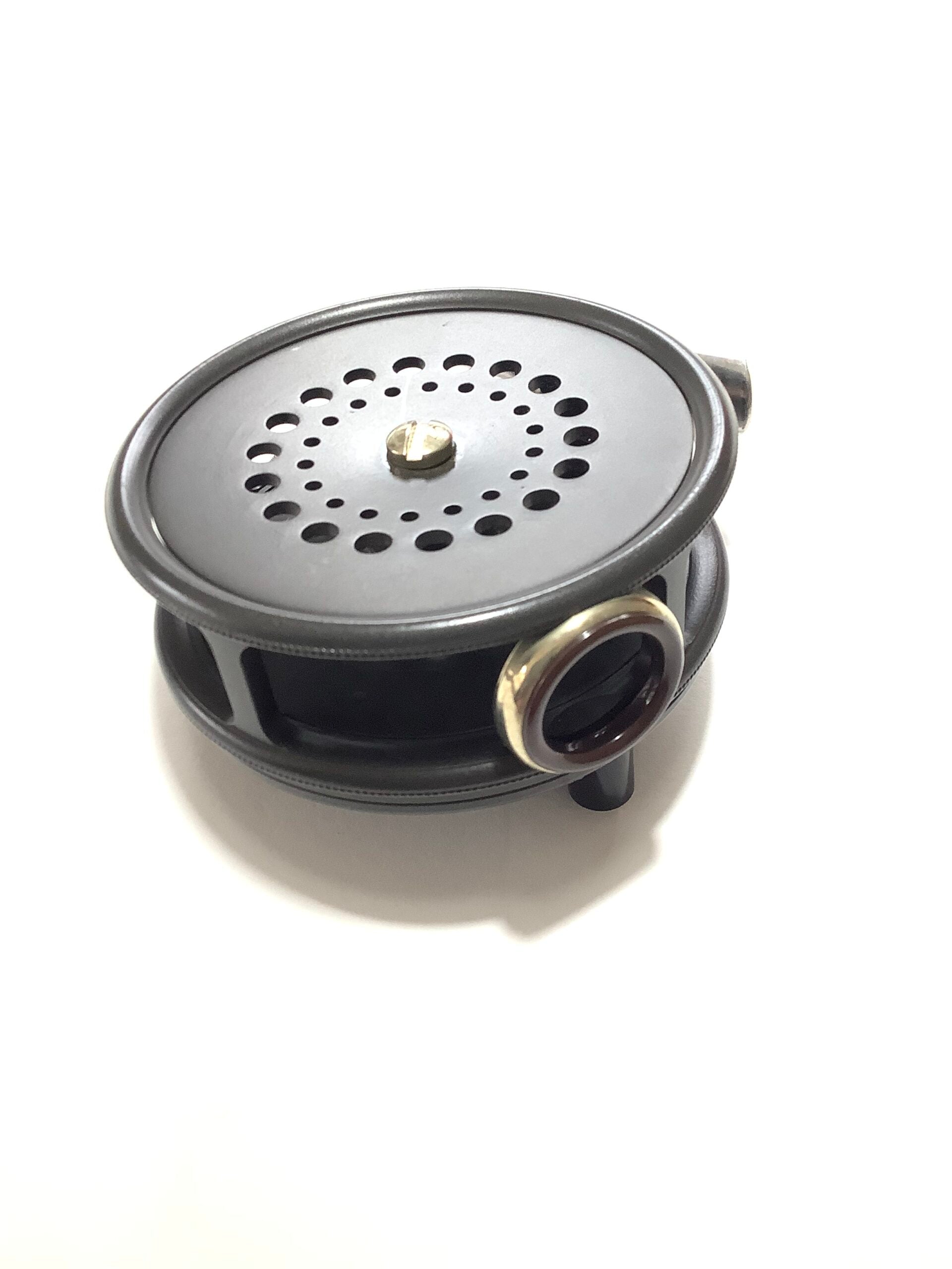 Rare LEFT HAND Hardy Bros Perfect 33/8” Fly Reel