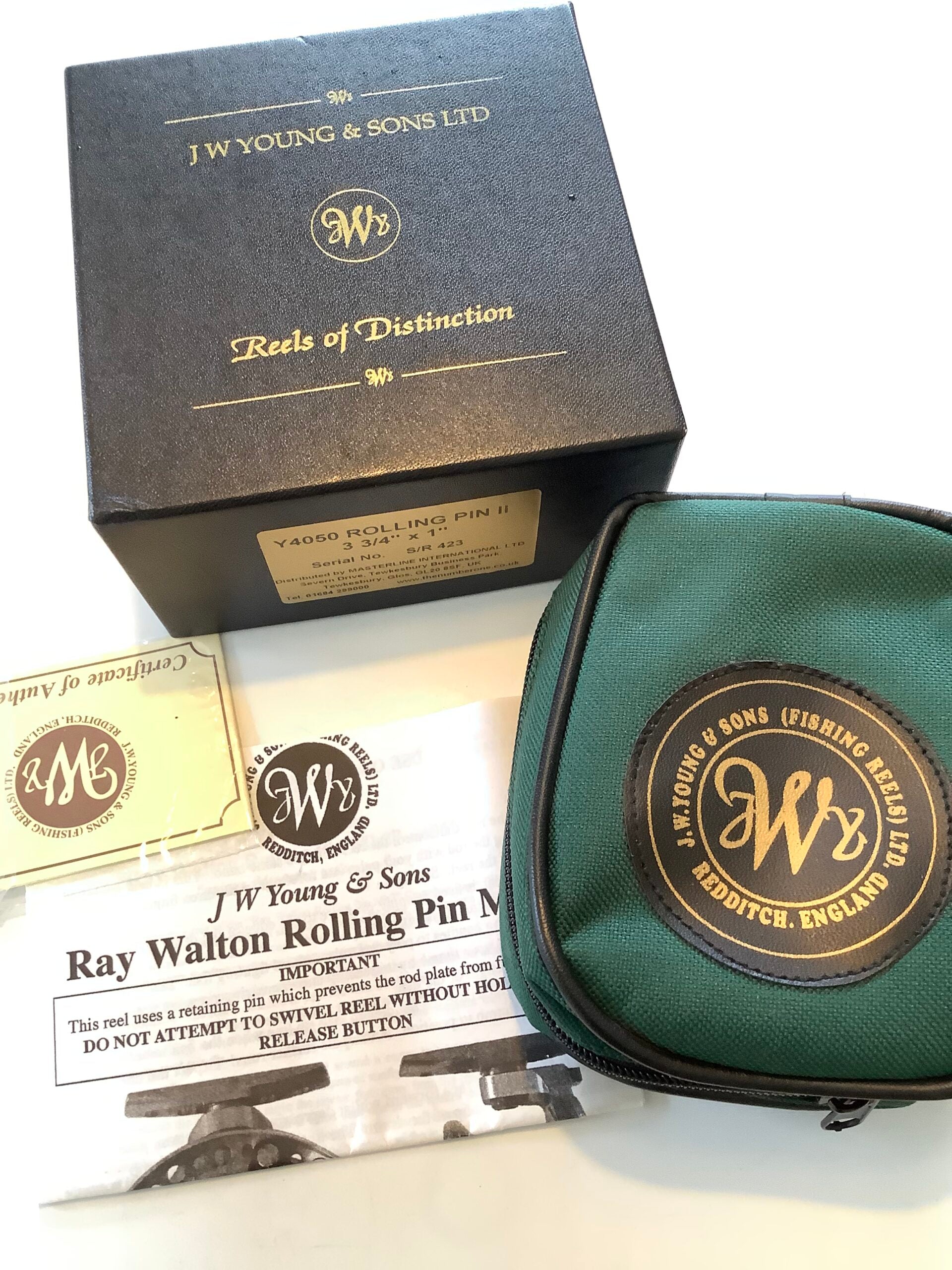 J.W.Young Ray Walton Rolling Pin MKII Centrepin