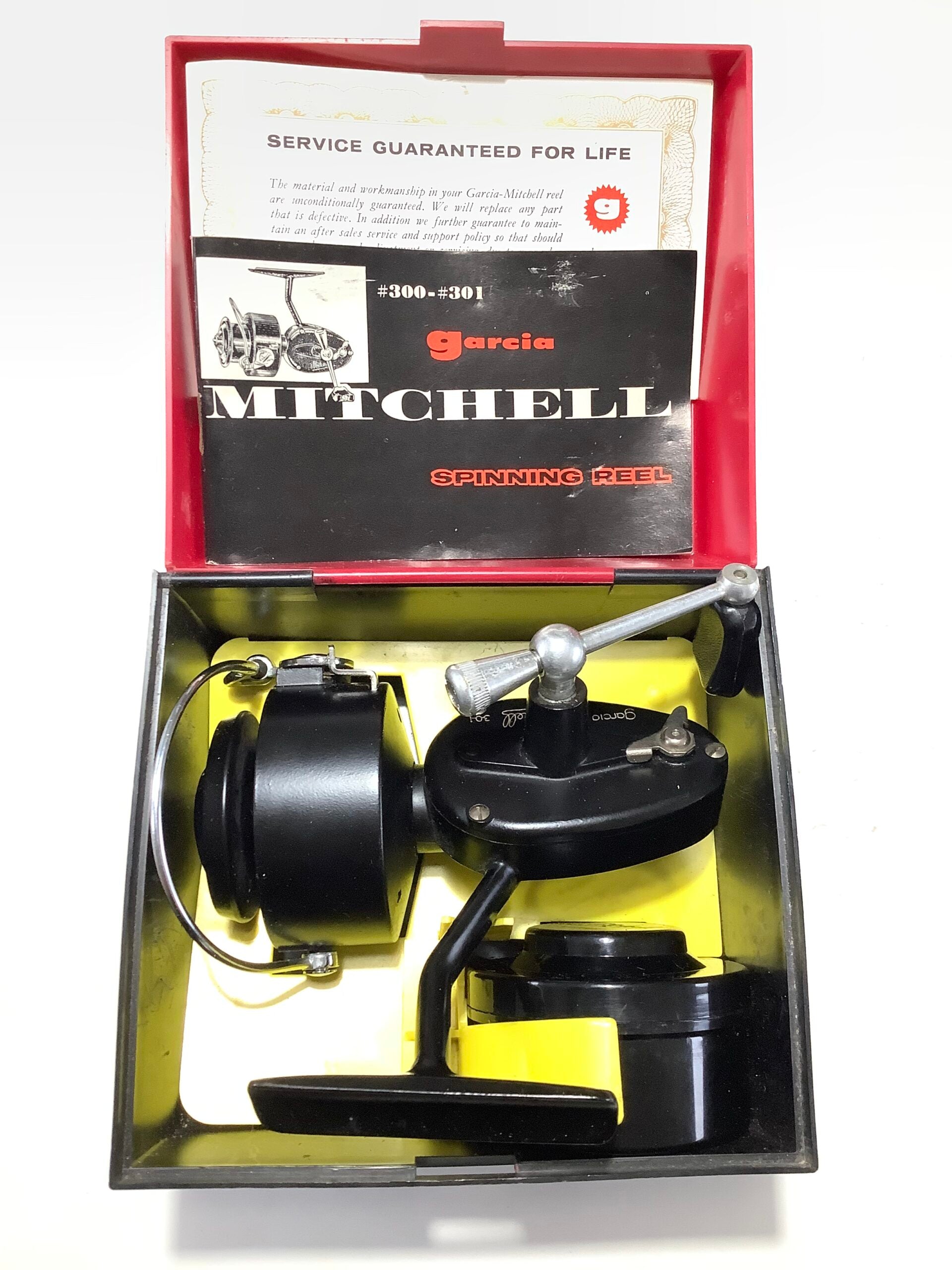 Mitchell 301 Fixed Spool Reel in Box.