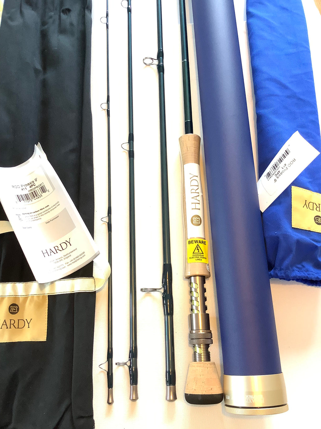 New Hardy Bros PROAXIS SINTRIX 9ft #11 Four piece Saltwater Fly Rod