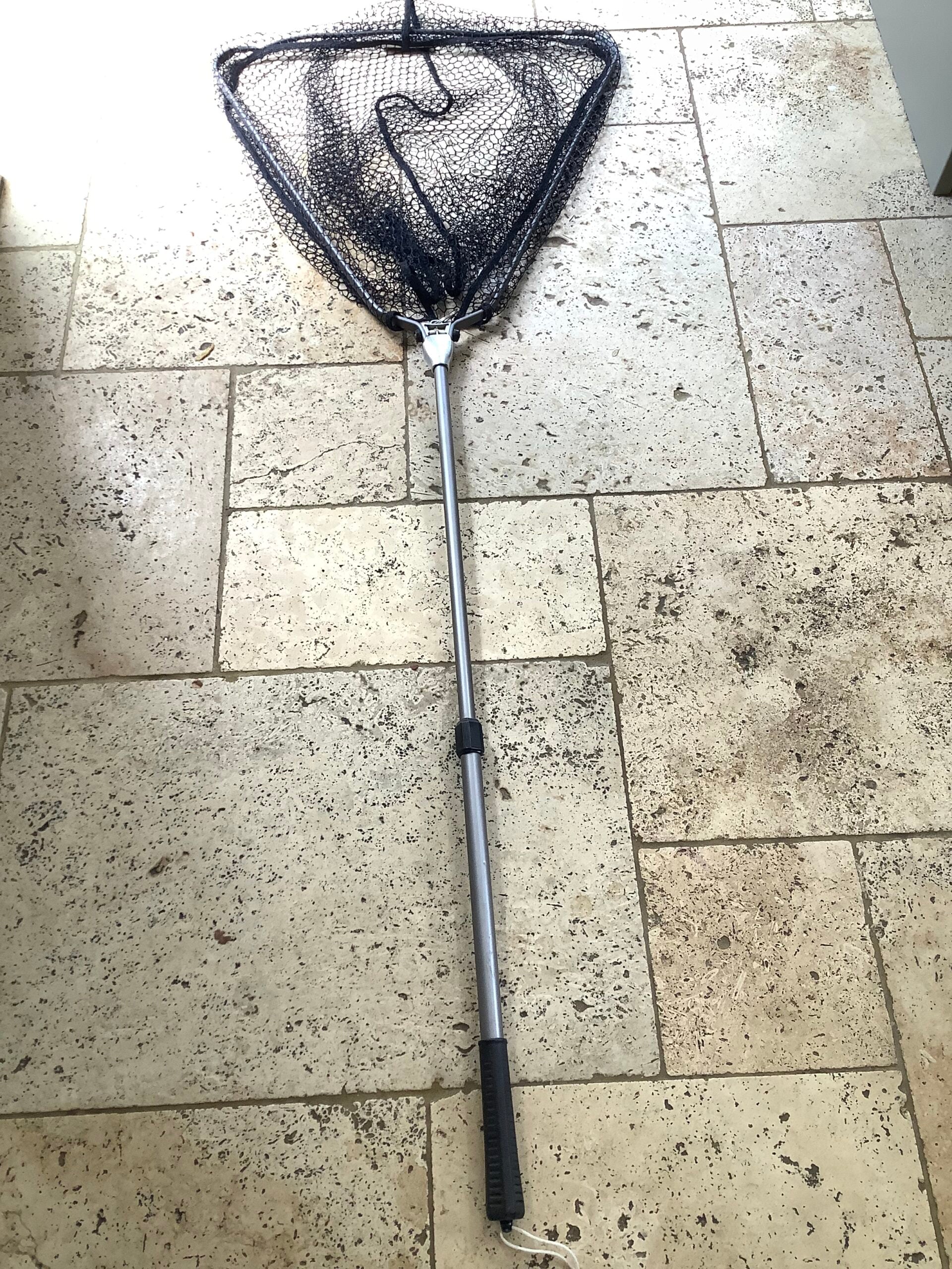 ABU folding landing net telescopic Handle Antique & Vintage Fishing Tackle ABU folding landing net telescopic Handle Antique & Vintage Fishing Tackle