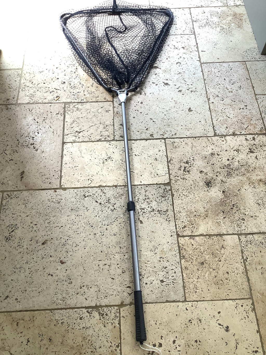 ABU folding landing net telescopic Handle
