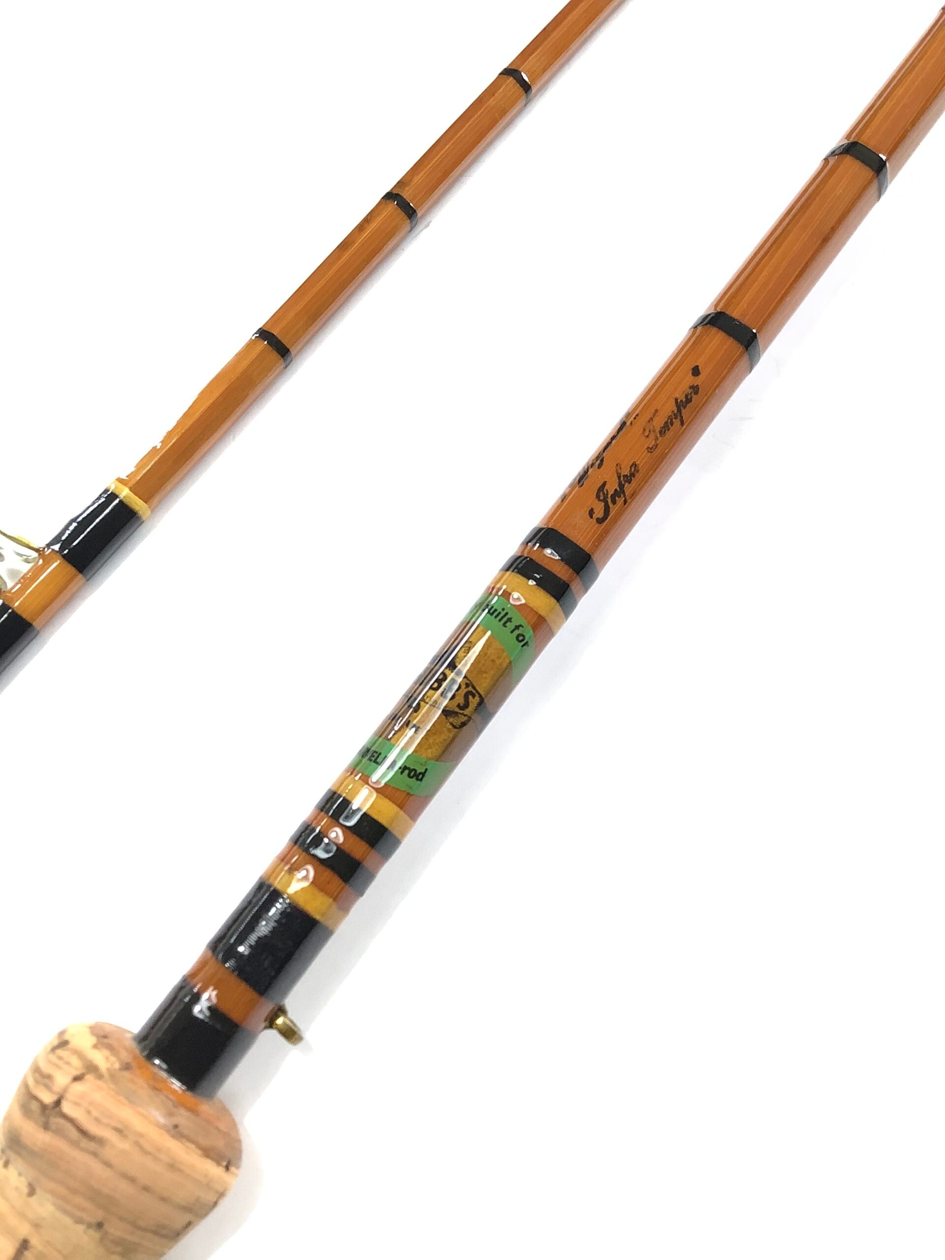 RARE CHUBBS OF EDGWARE BUILT CANE “ WIZARD “ STALKING ROD