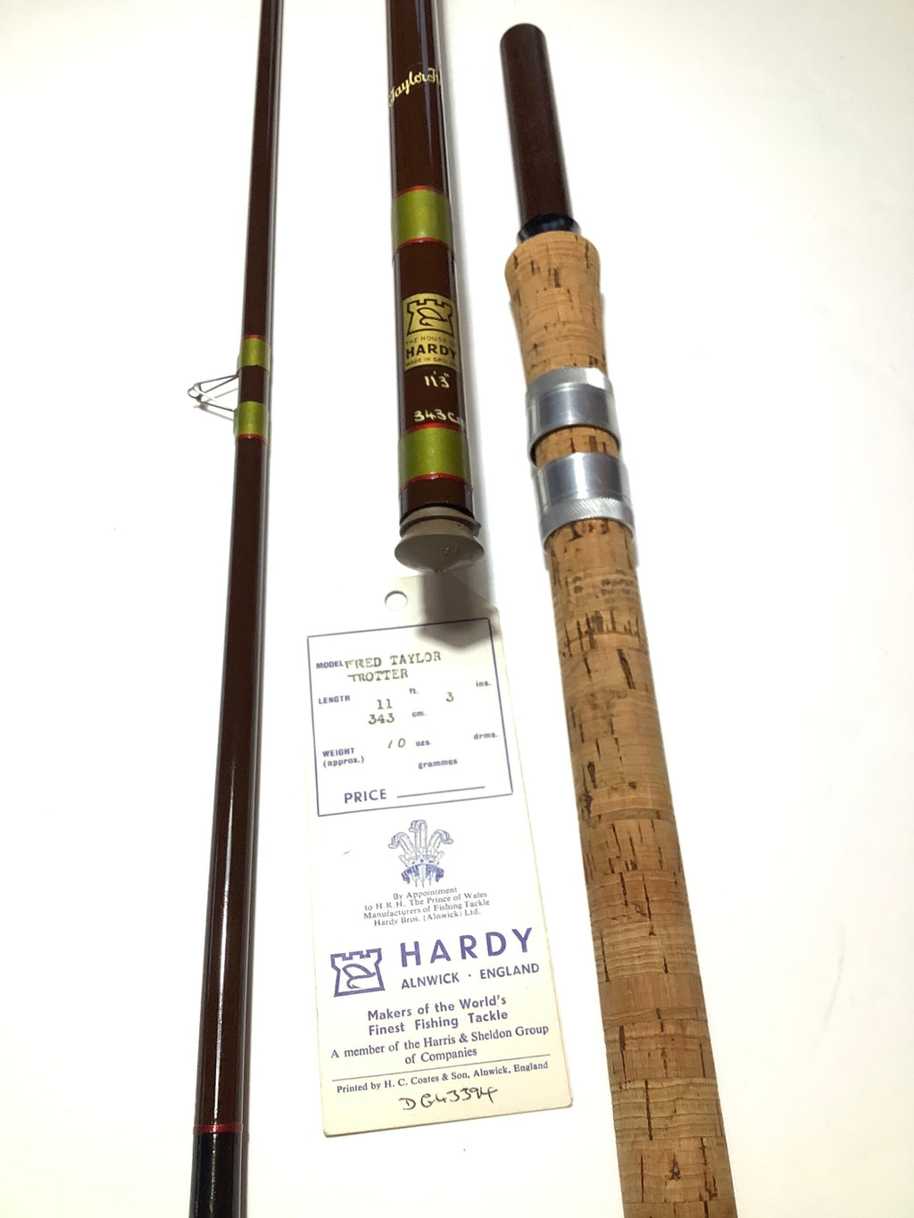 Mint Hardy Bros Fred Taylor Trotter Rod