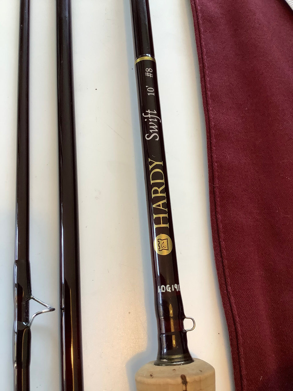 Hardy Bros SWIFT Fly Rod 10ft #8 as New.