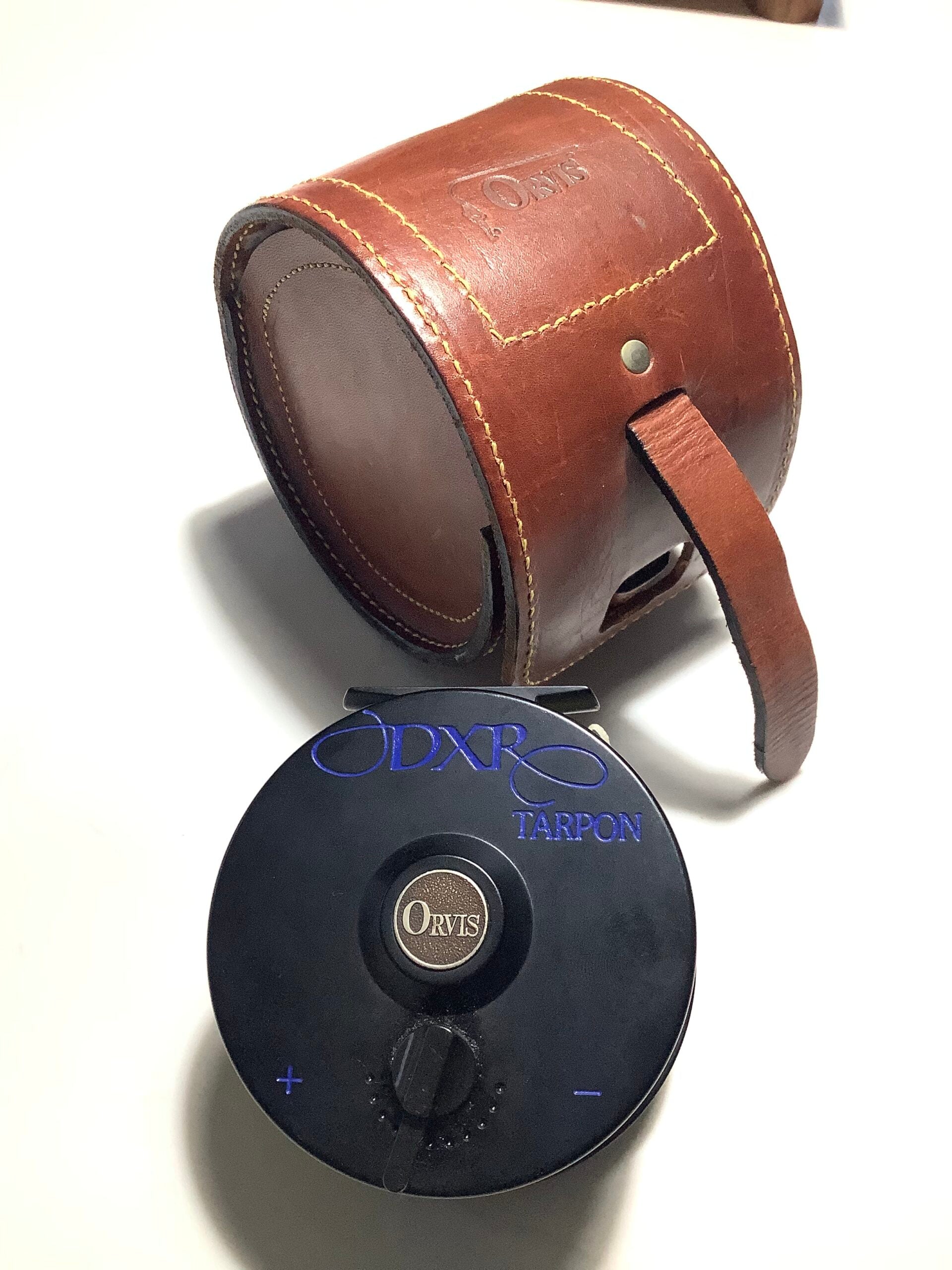 ORVIS TARPON DXR with line and Leather ORVIS Case