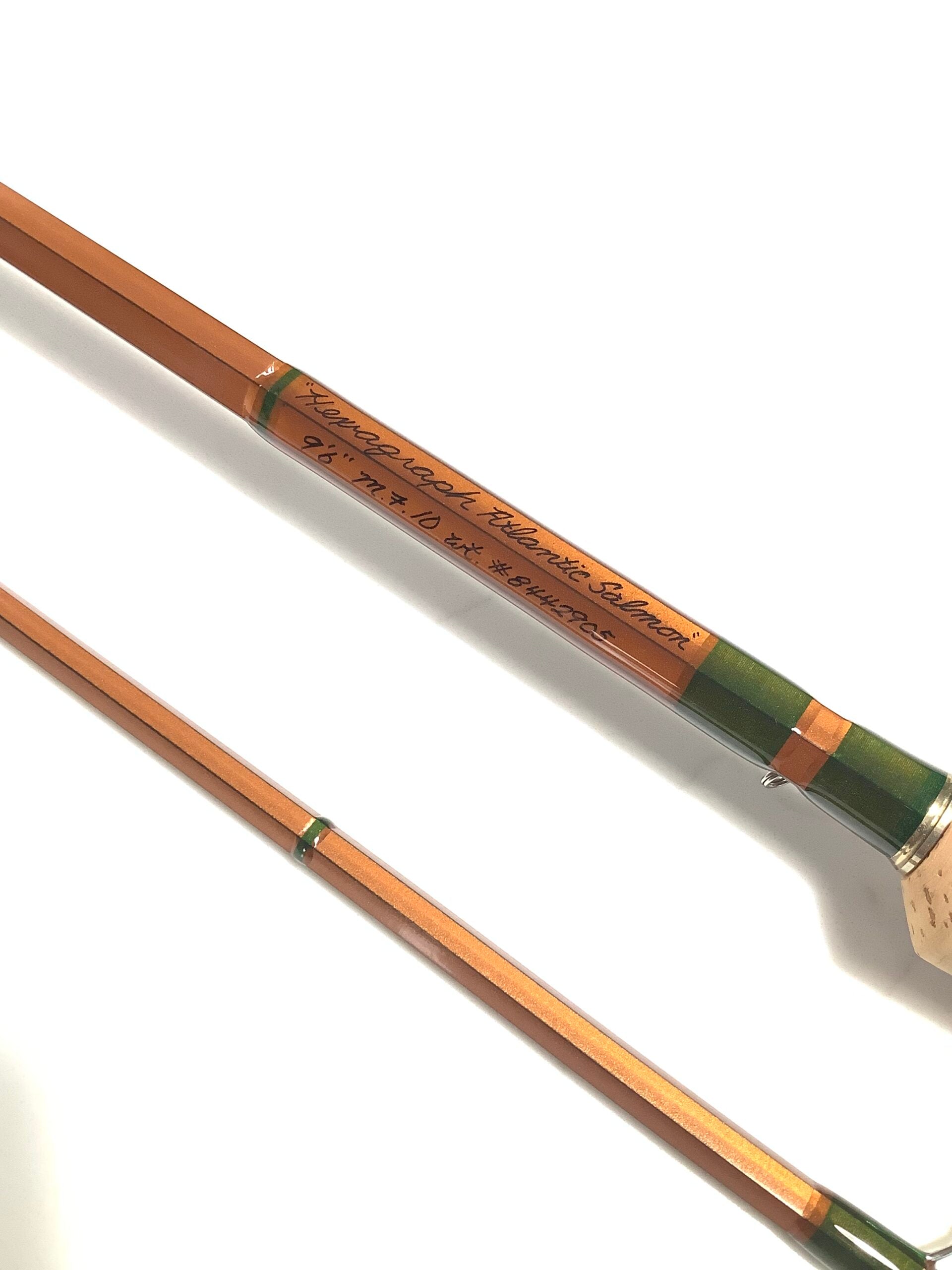 Rare “HEXAGRAPH “ ATLANTIC SALMON” Fly Rod 9ft 6” #10