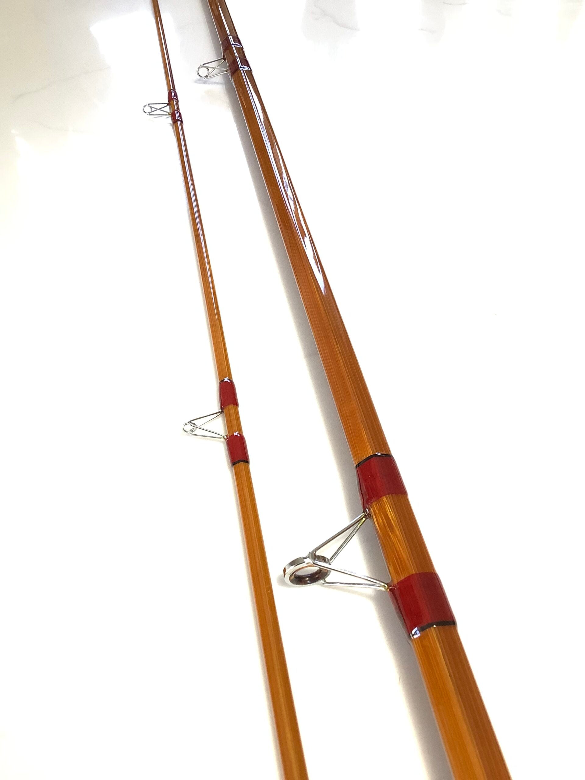 Edward Barder Rod Company “ THE CHRIS YATES MERLIN “Rare HOLLOW BUILT Ltd Edition Built Cane Rod