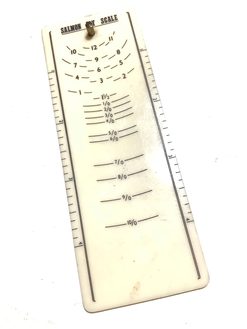 Antique Ivorine Salmon Fly Hook Scale