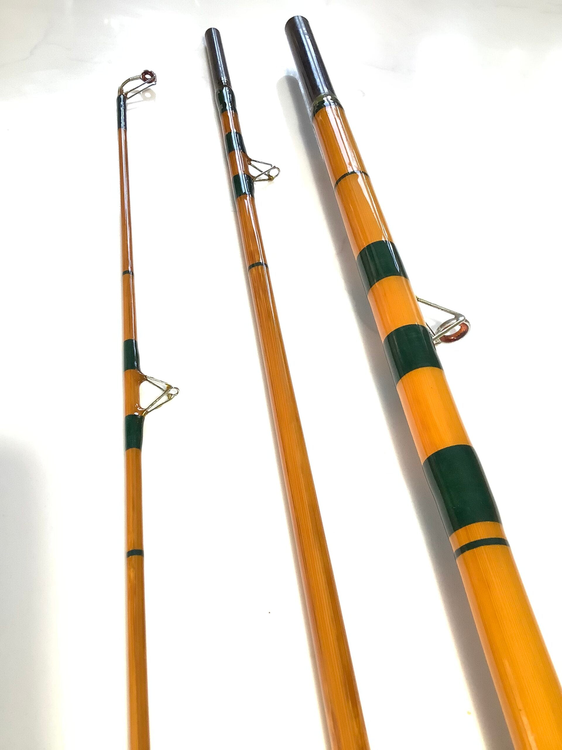 Golden Scale Club EDGAR SEALEY “FLOATCASTER DELUXE” Built Cane 12ft Rod