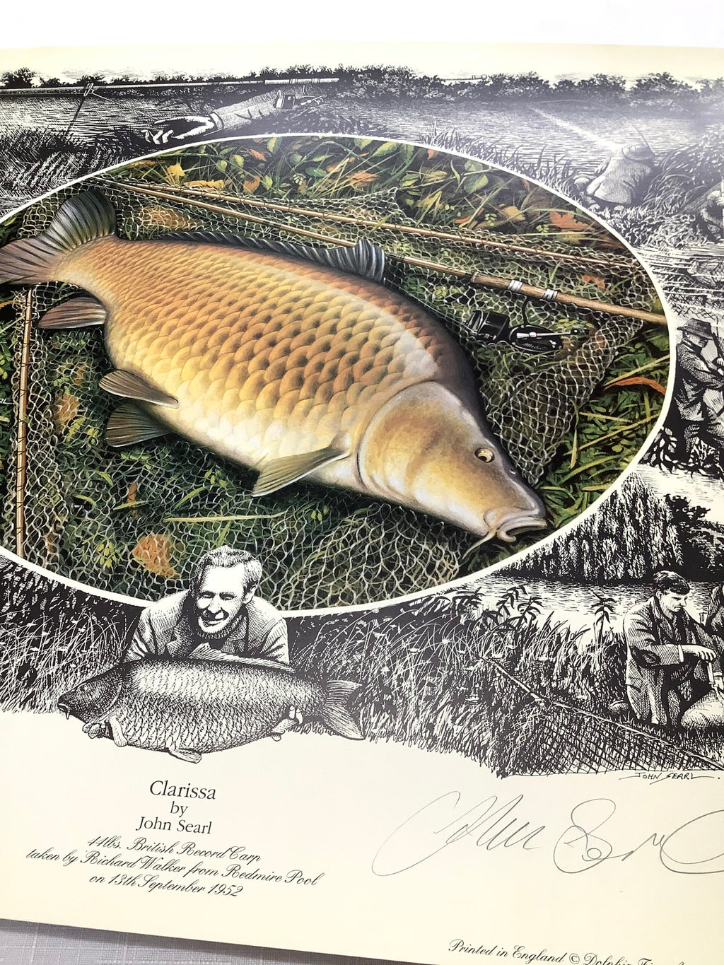 CLARISSA BY JOHN SEARL LIMITED EDITION RICHARD WALKER