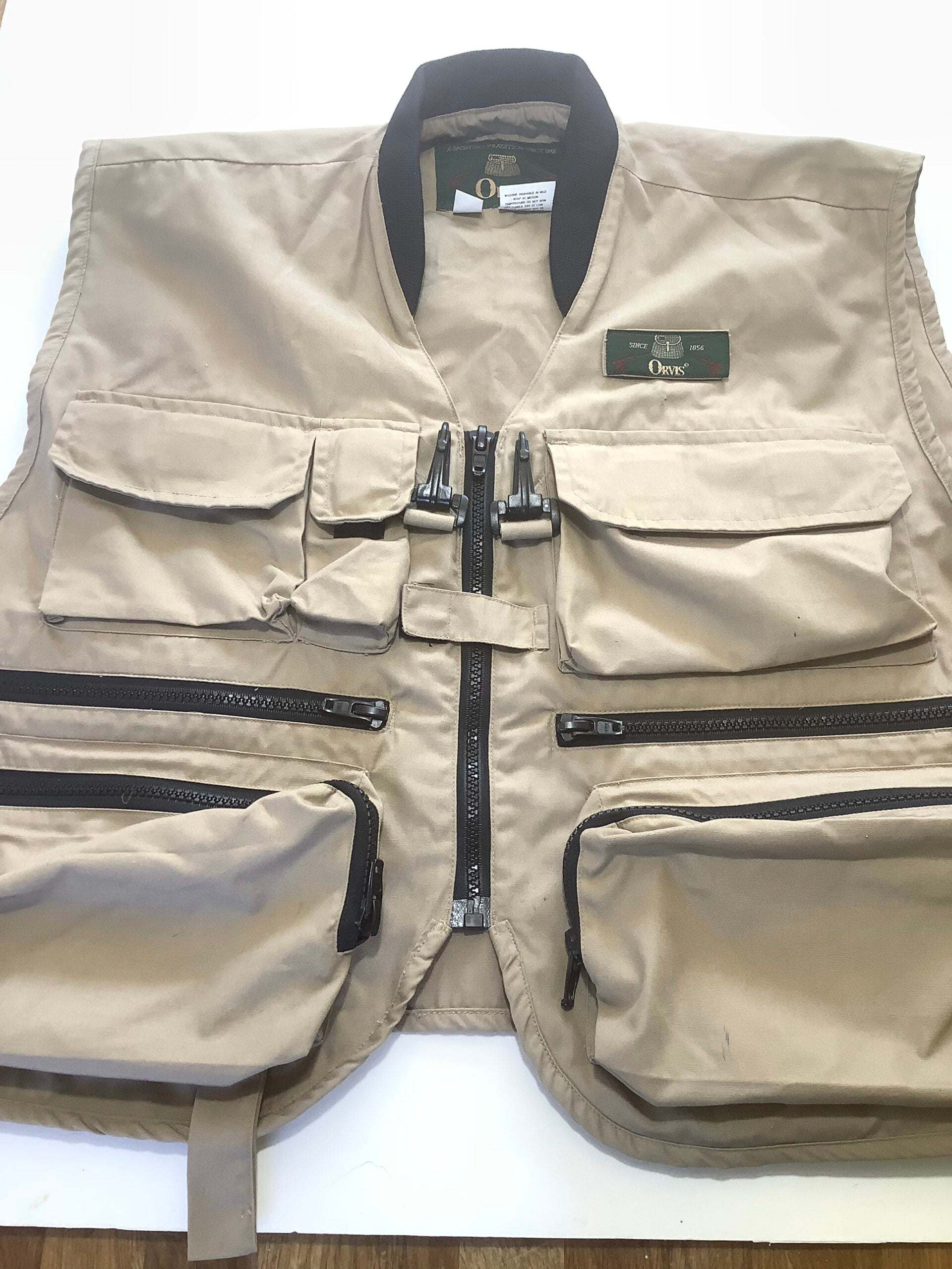 ORVIS FLY FISHERS WAISTCOAT AS NEW