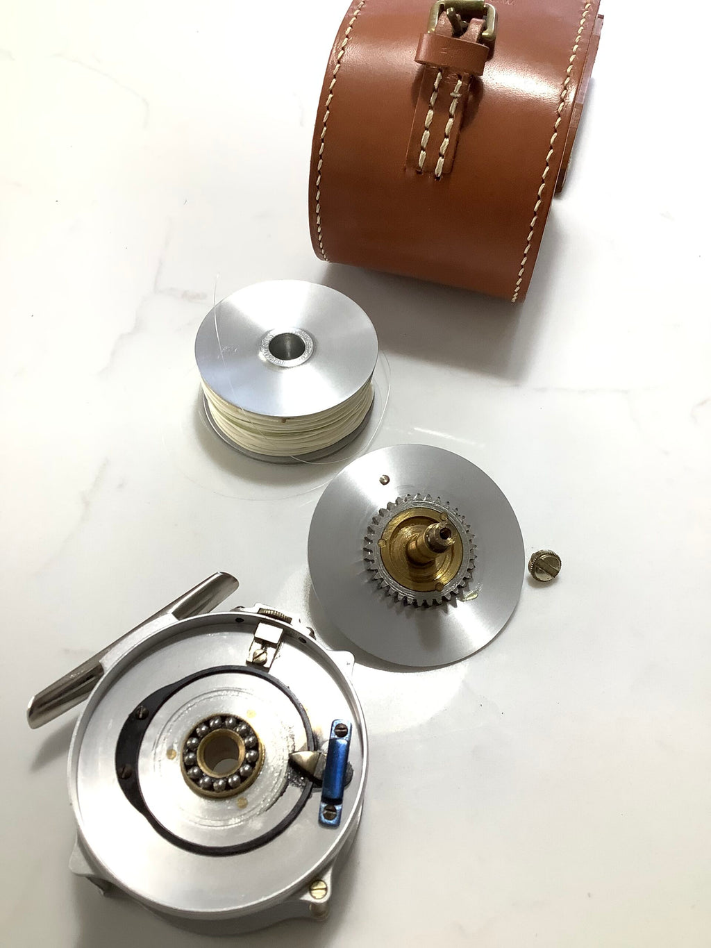 HARDY Bougle 2 1/2” Fly Reel  with New #5 Floating line