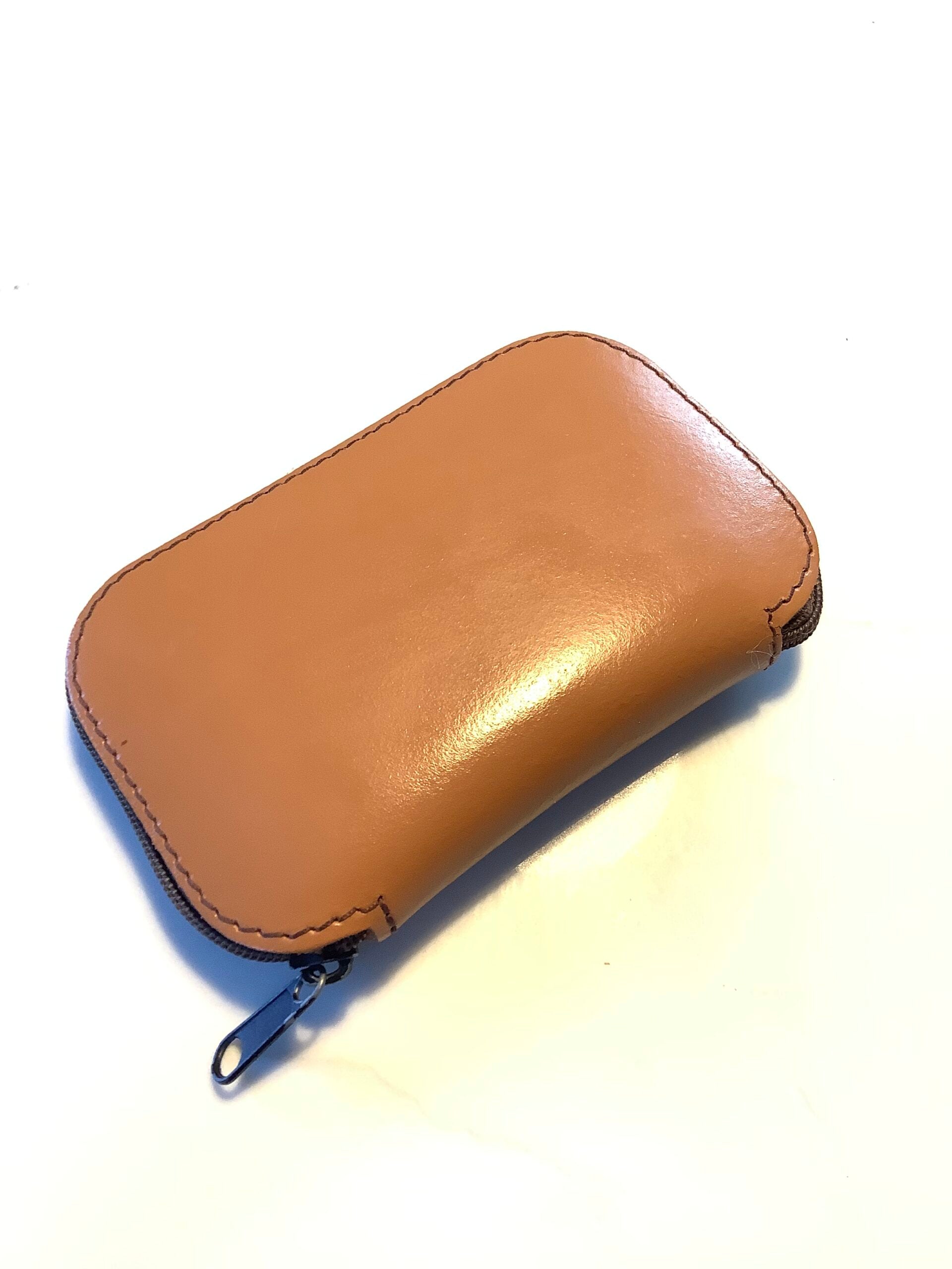 Hardy Bros Leather Fly Wallet Loaded with modern Trout Flies