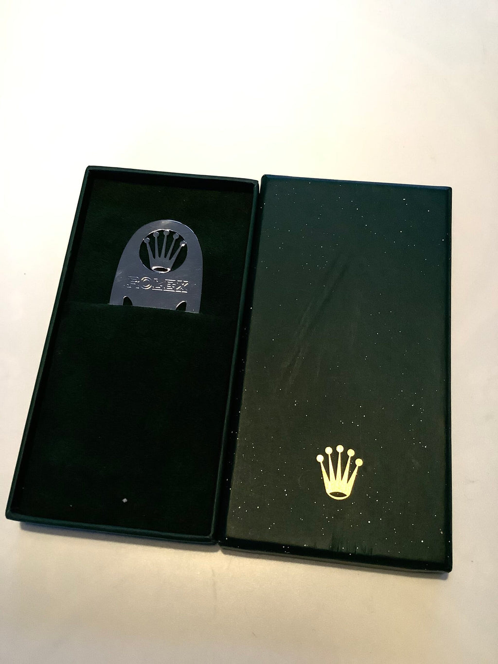 Rare Rolex silver Book Marker