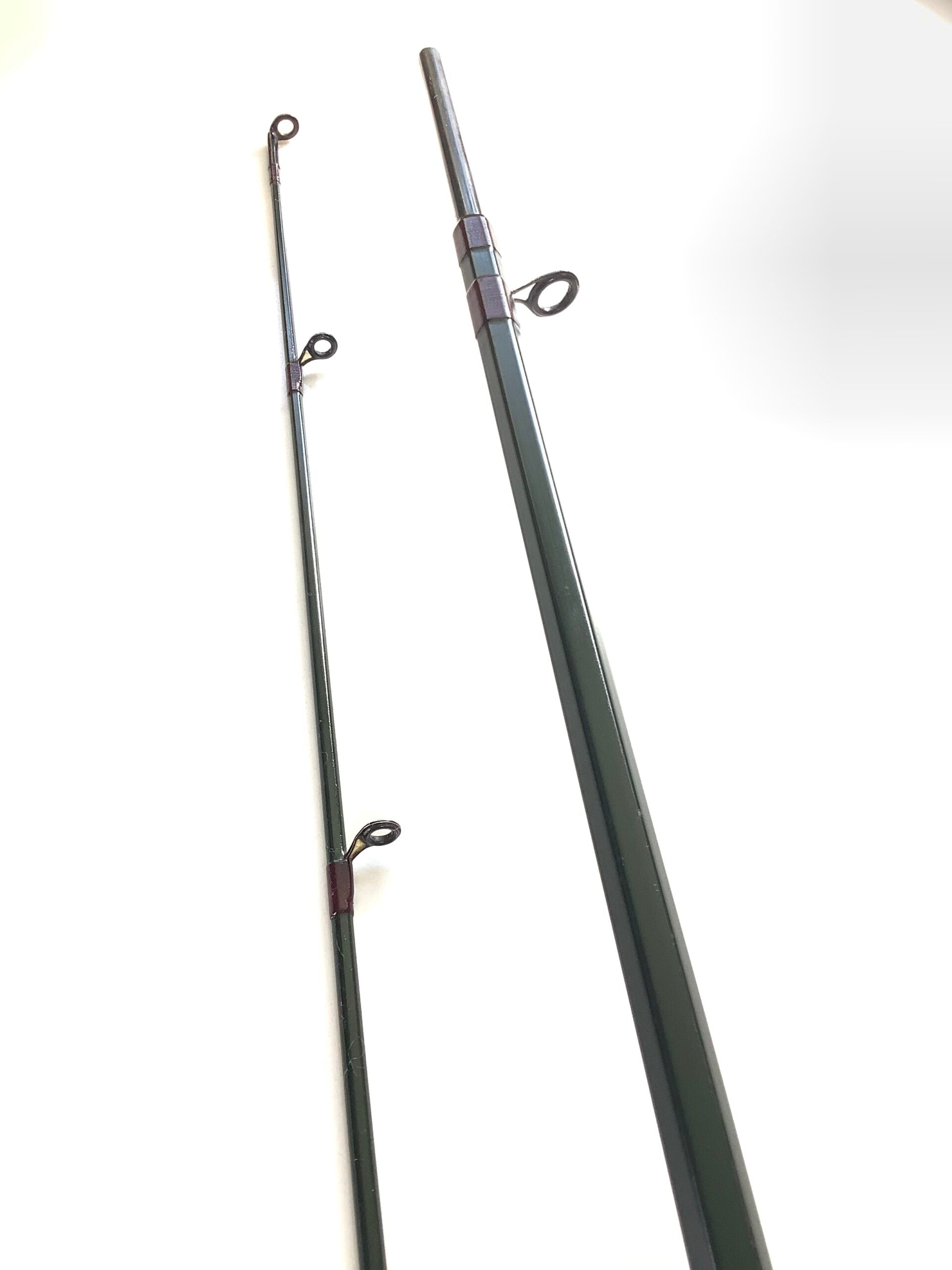 Bruce Walker HEXAGRAPH 12ft “ Stalker” Rod in Rare Dark Green Hexagraph