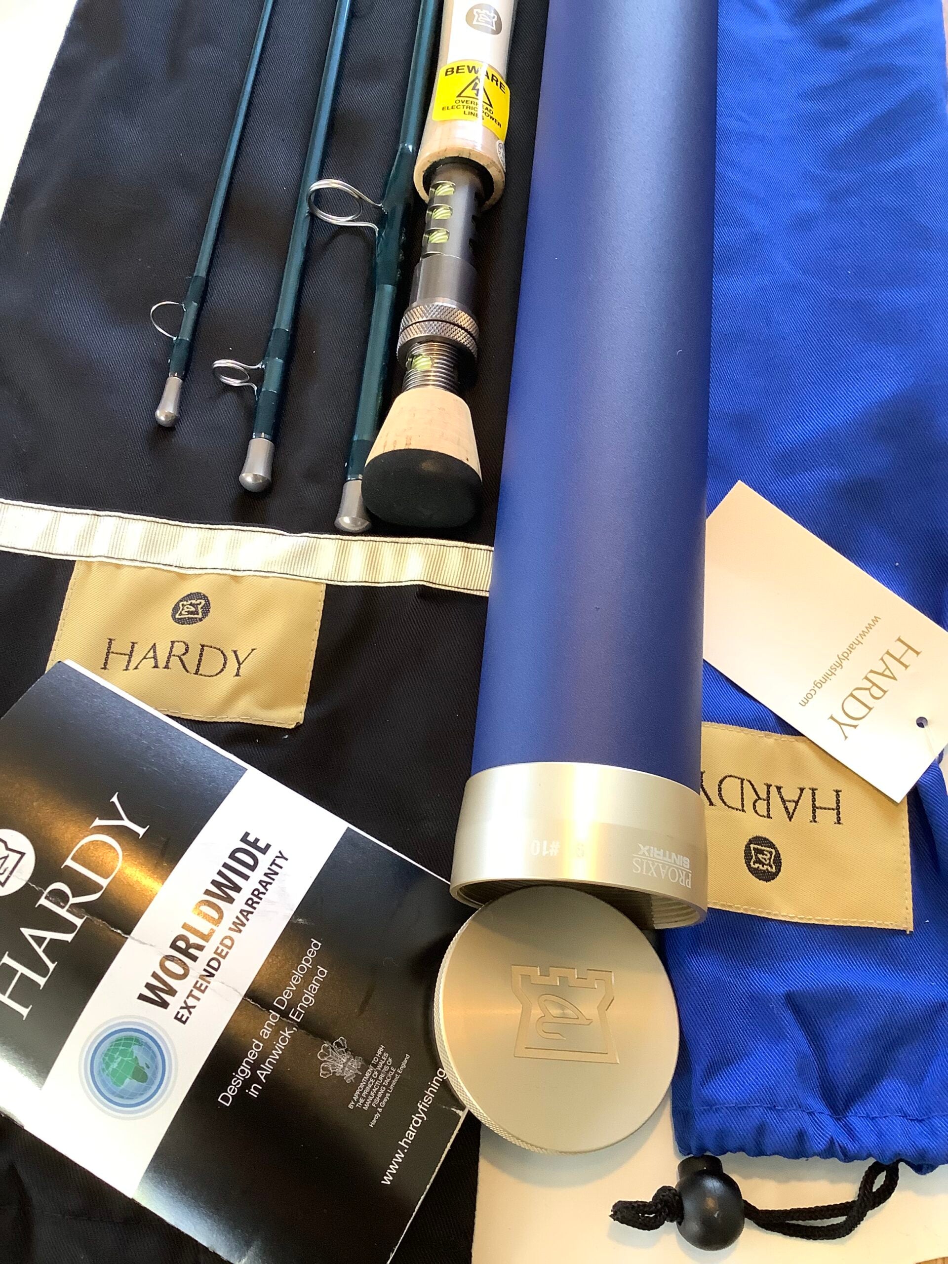 New Hardy Bros Sintrix Proaxis 9ft #10 Fly Rod