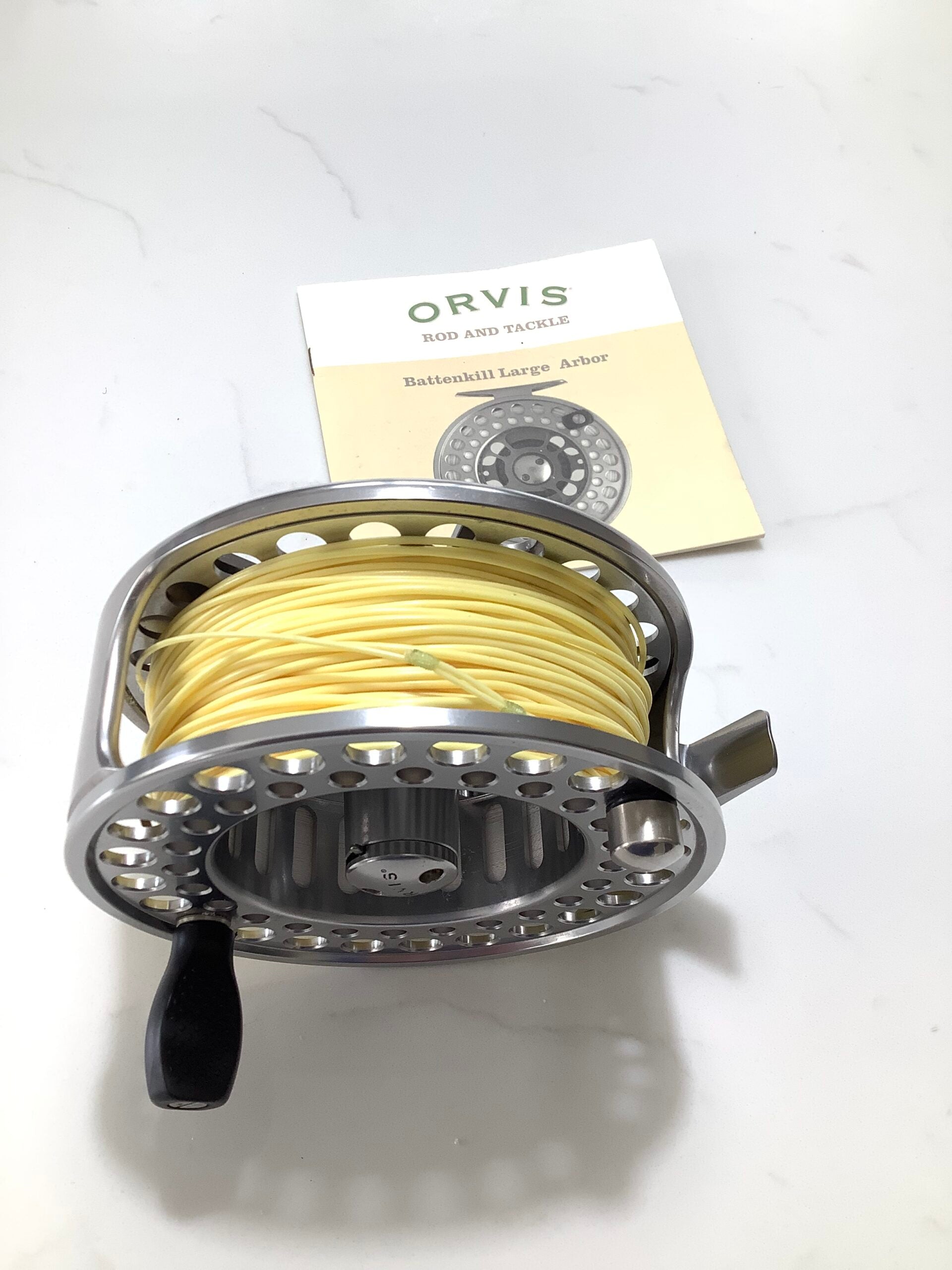 ORVIS Large Arbor BATTENKILL V Salmon Fly Reel – Antique & Vintage