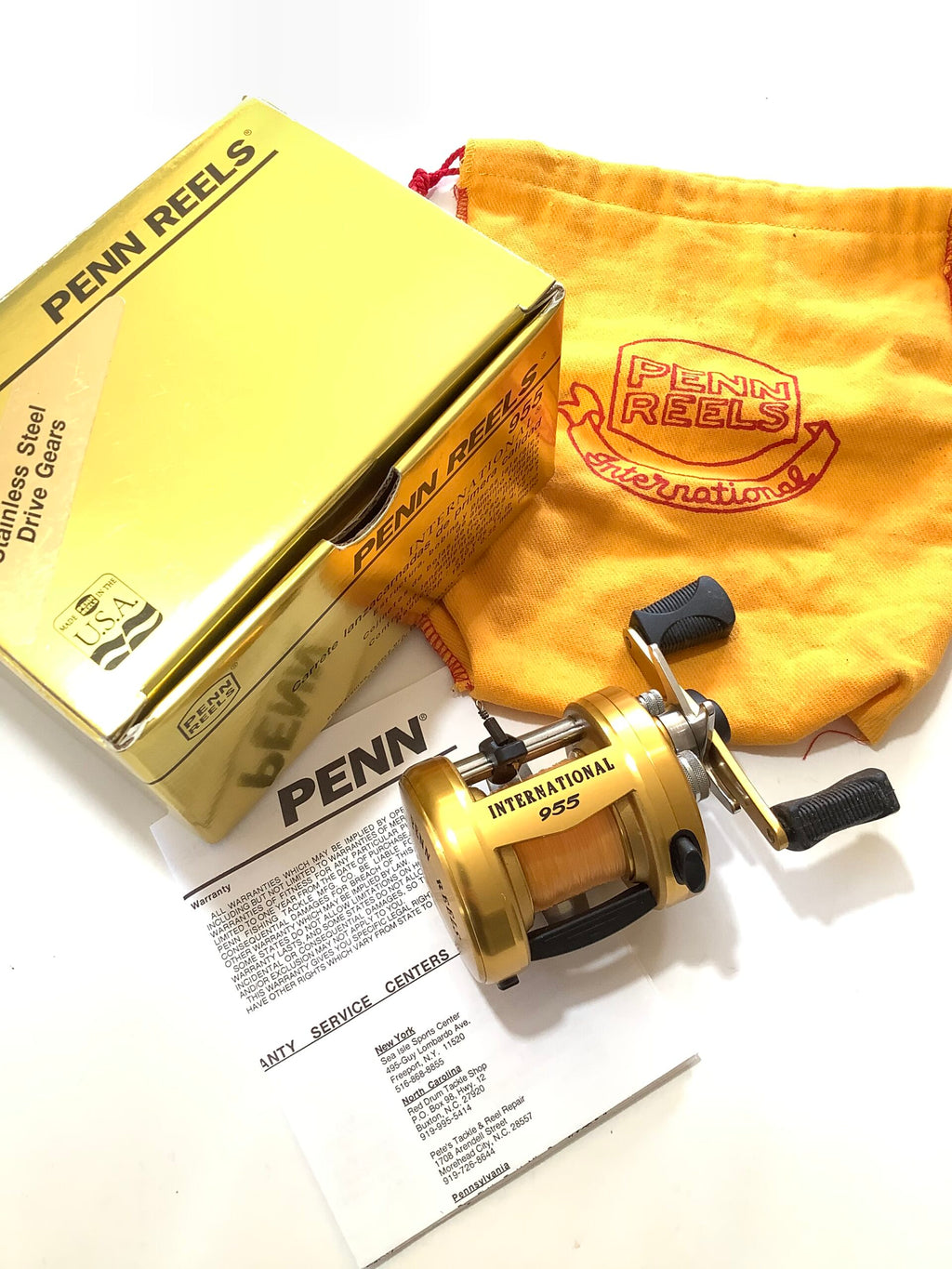 PENN International 955 Bait Casting Reel as New
