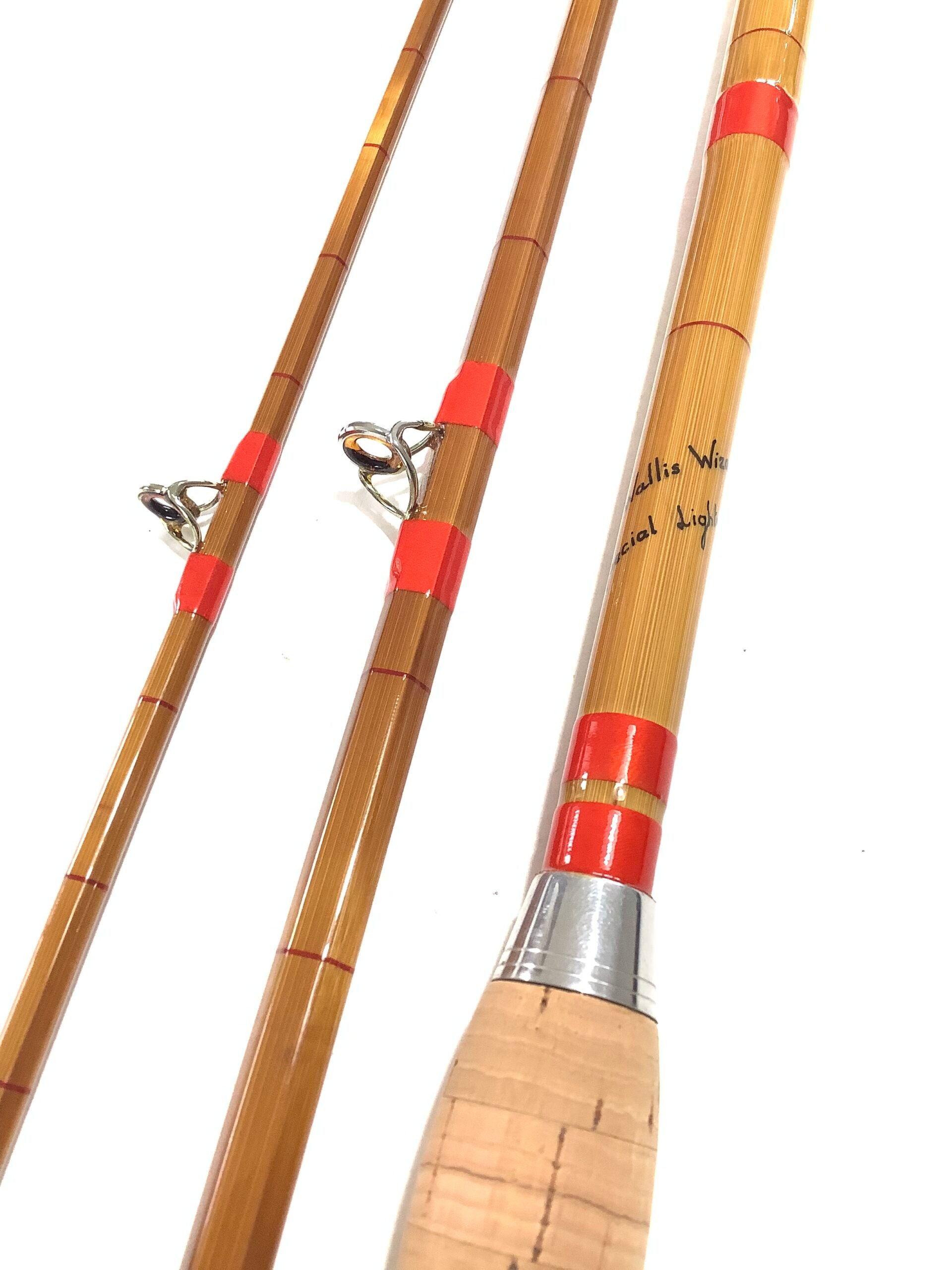 ANDREW DAVIES “ Wallis Wizard Special Lightweight “ Built Cane Rod