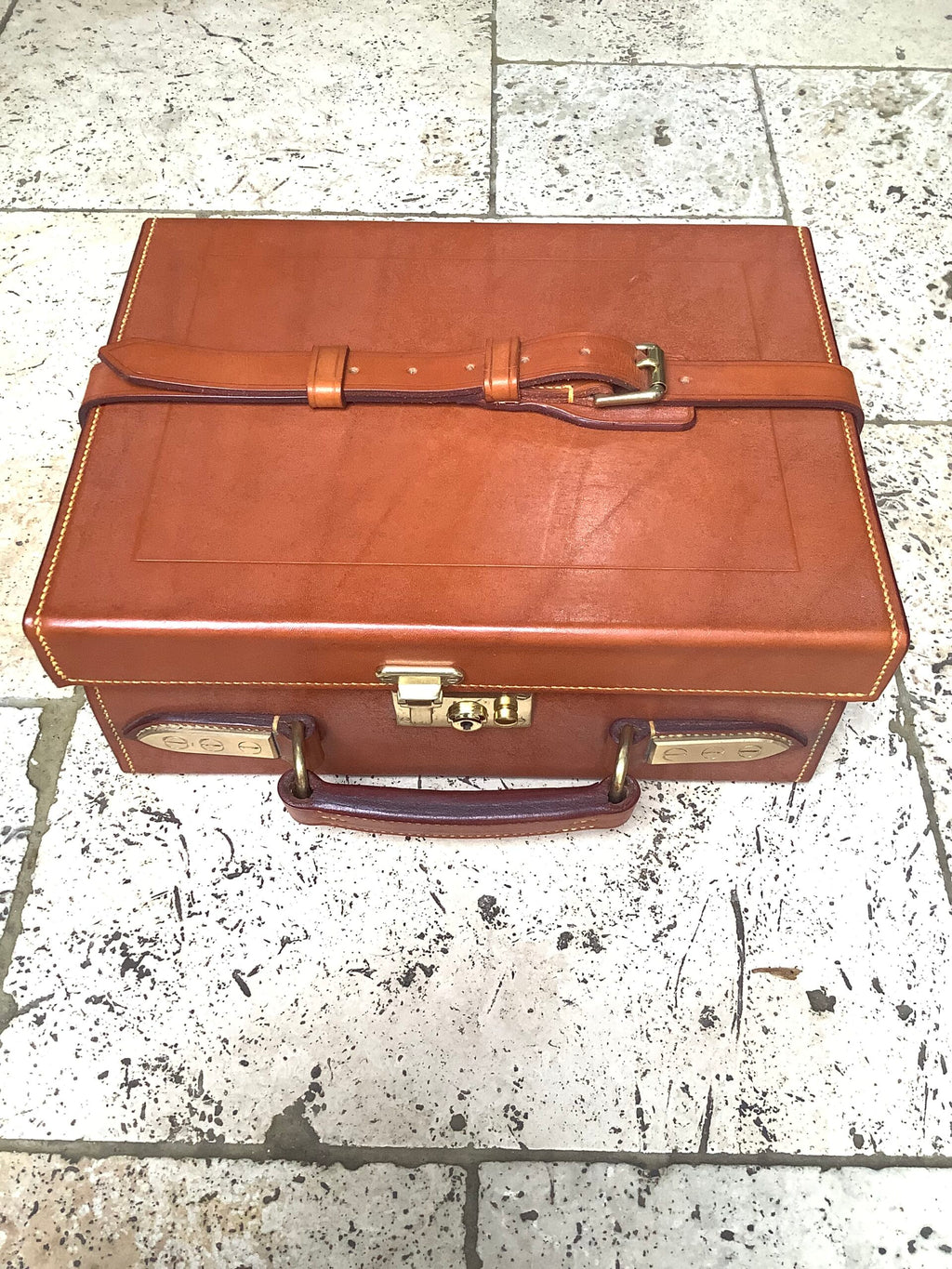 PETER LOAM HANDCRAFTED LEATHER OAK MAGAZINE/TACKLE CASE