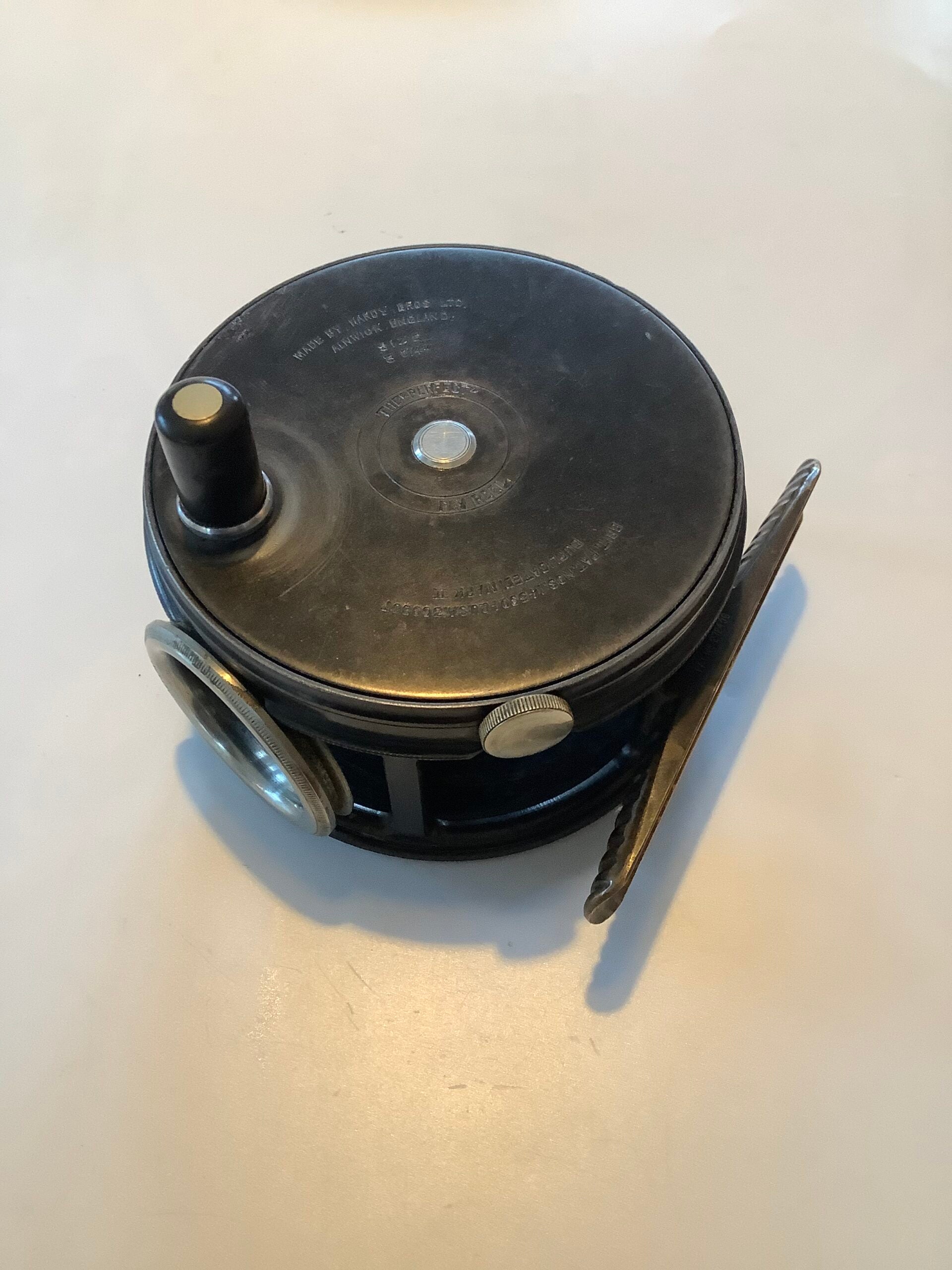 Hardy Bros circa 1928 Perfect 3 3/4” Salmon Fly Reel