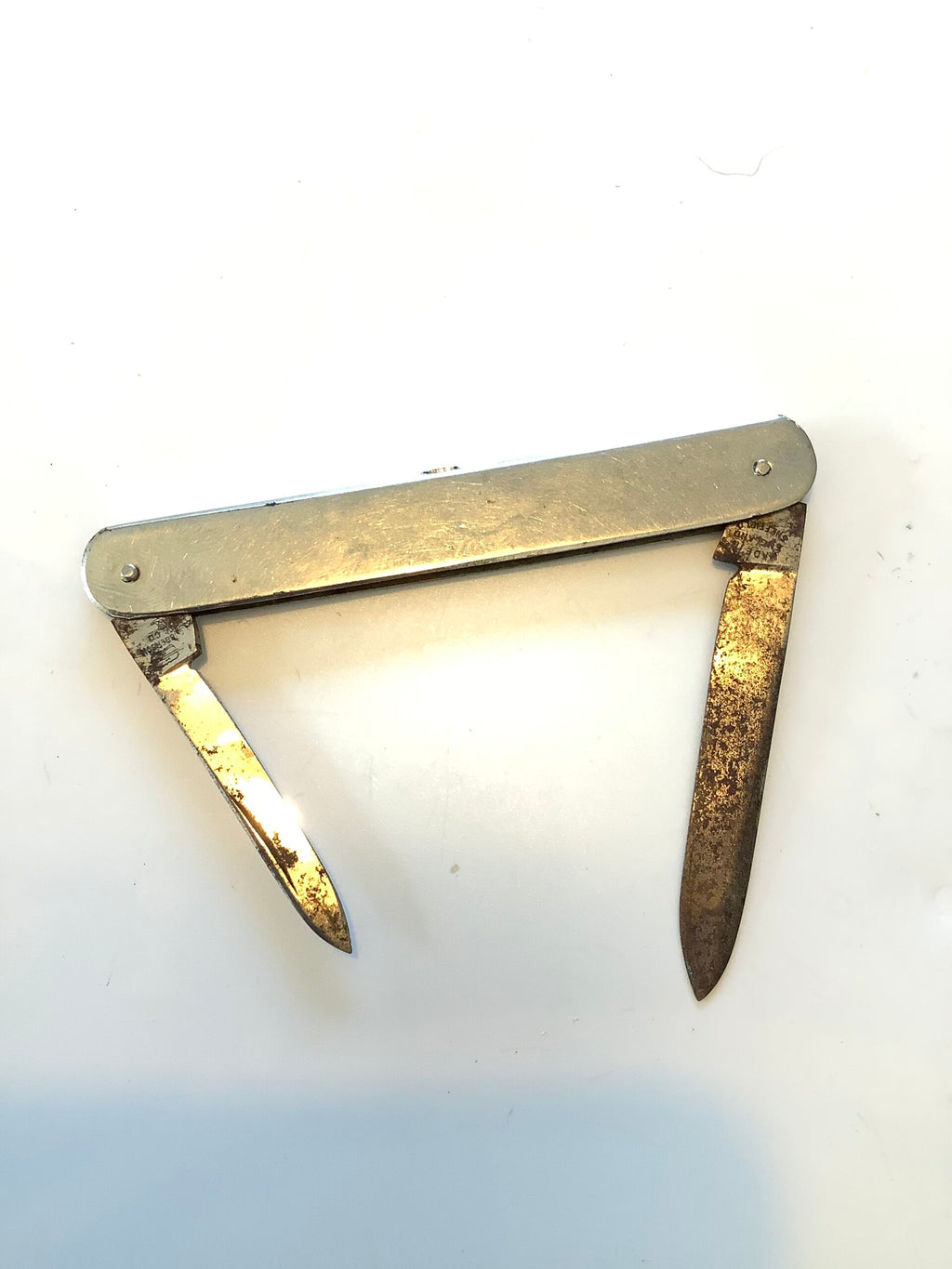 Vintage Seniors Fish Meat Pastes Pocket knife