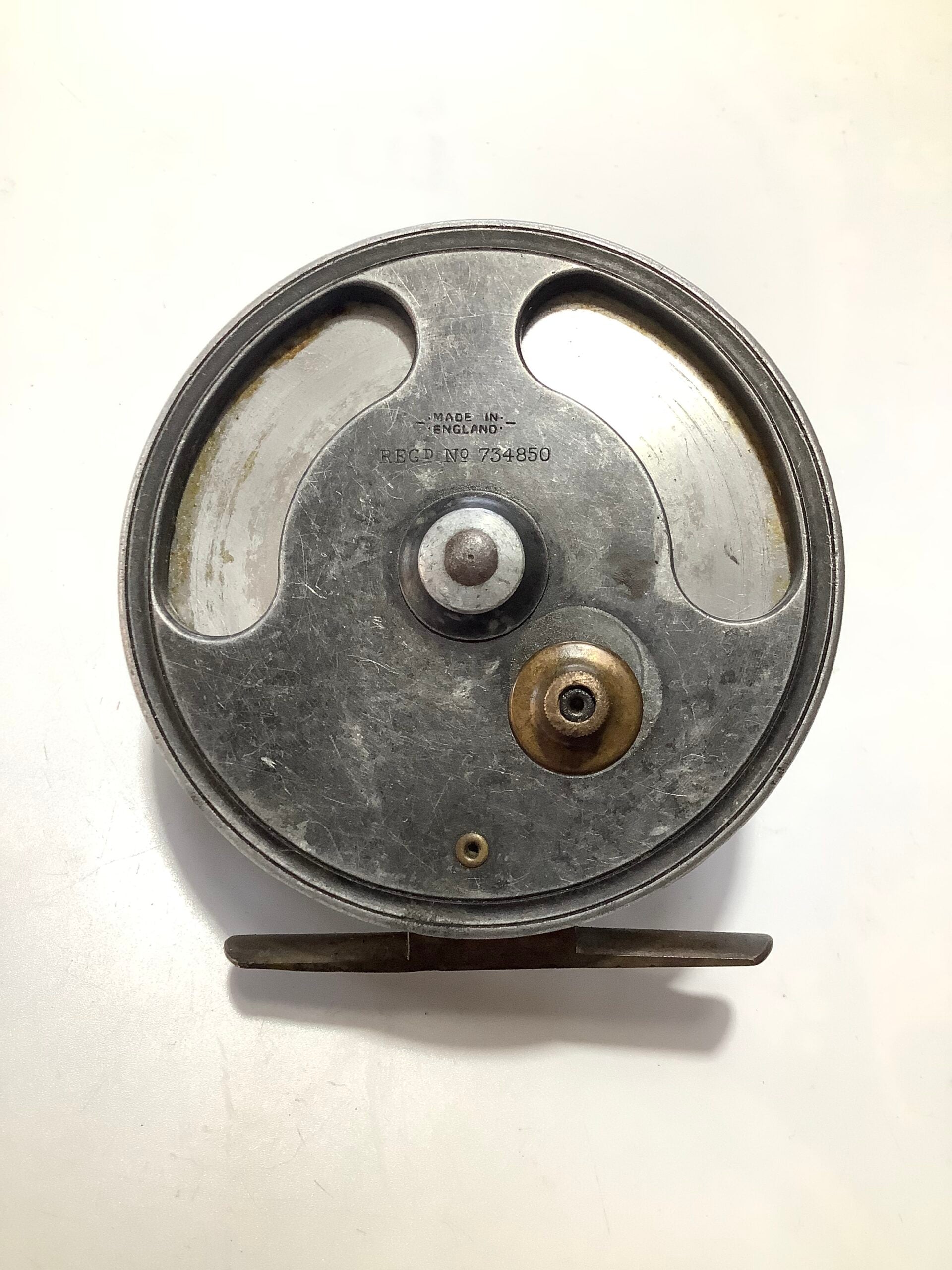 Rare J.W Young Sons Finger Brake Centrepin