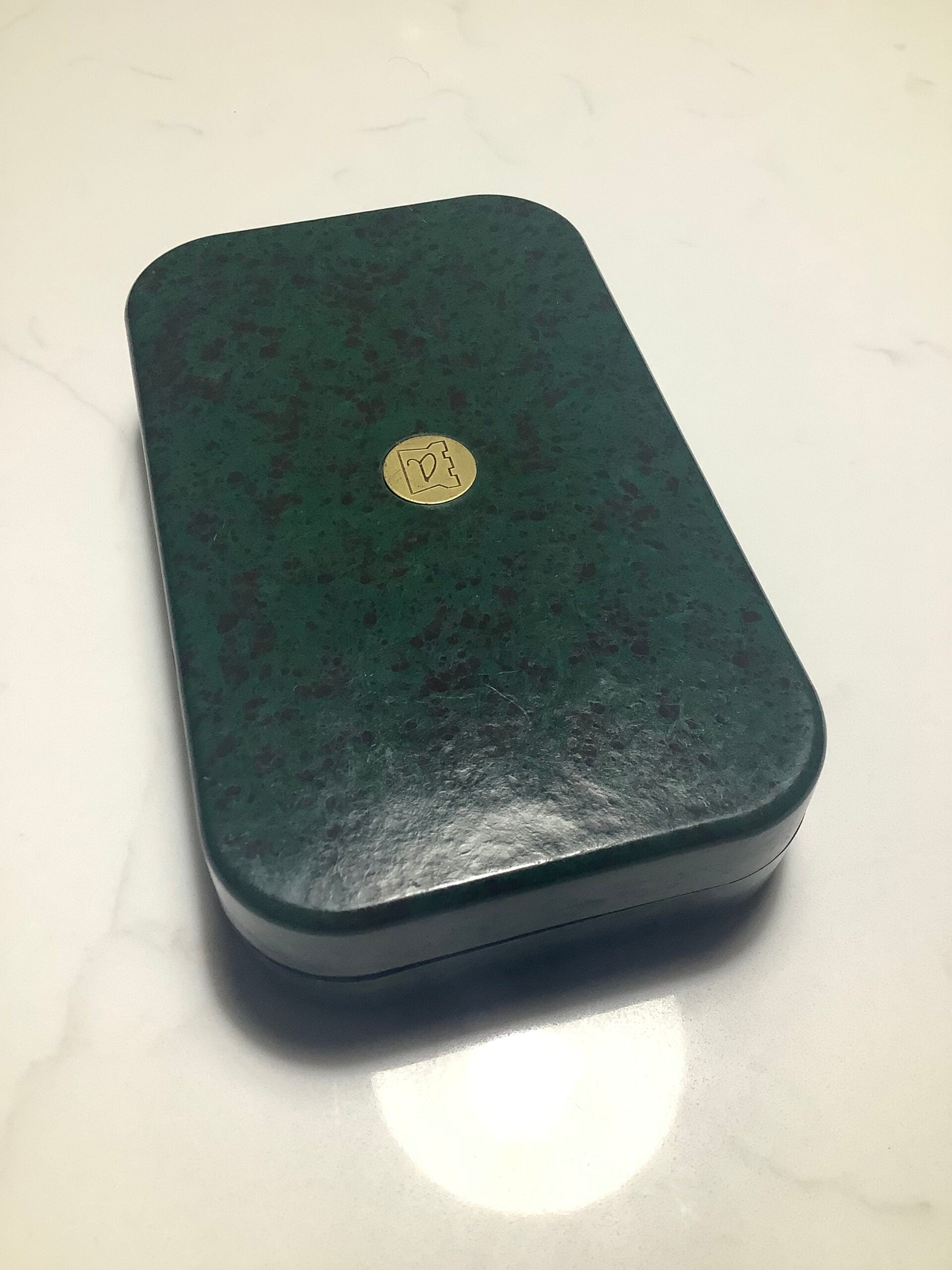 Hardy Bros GREEN NERODA Fly Box