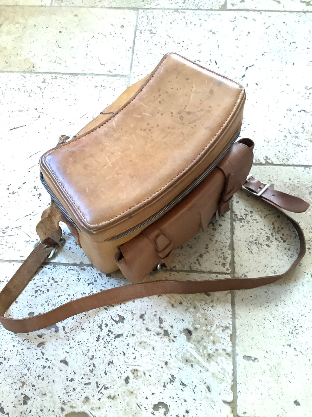 Vintage Bridle Leather Hold-all