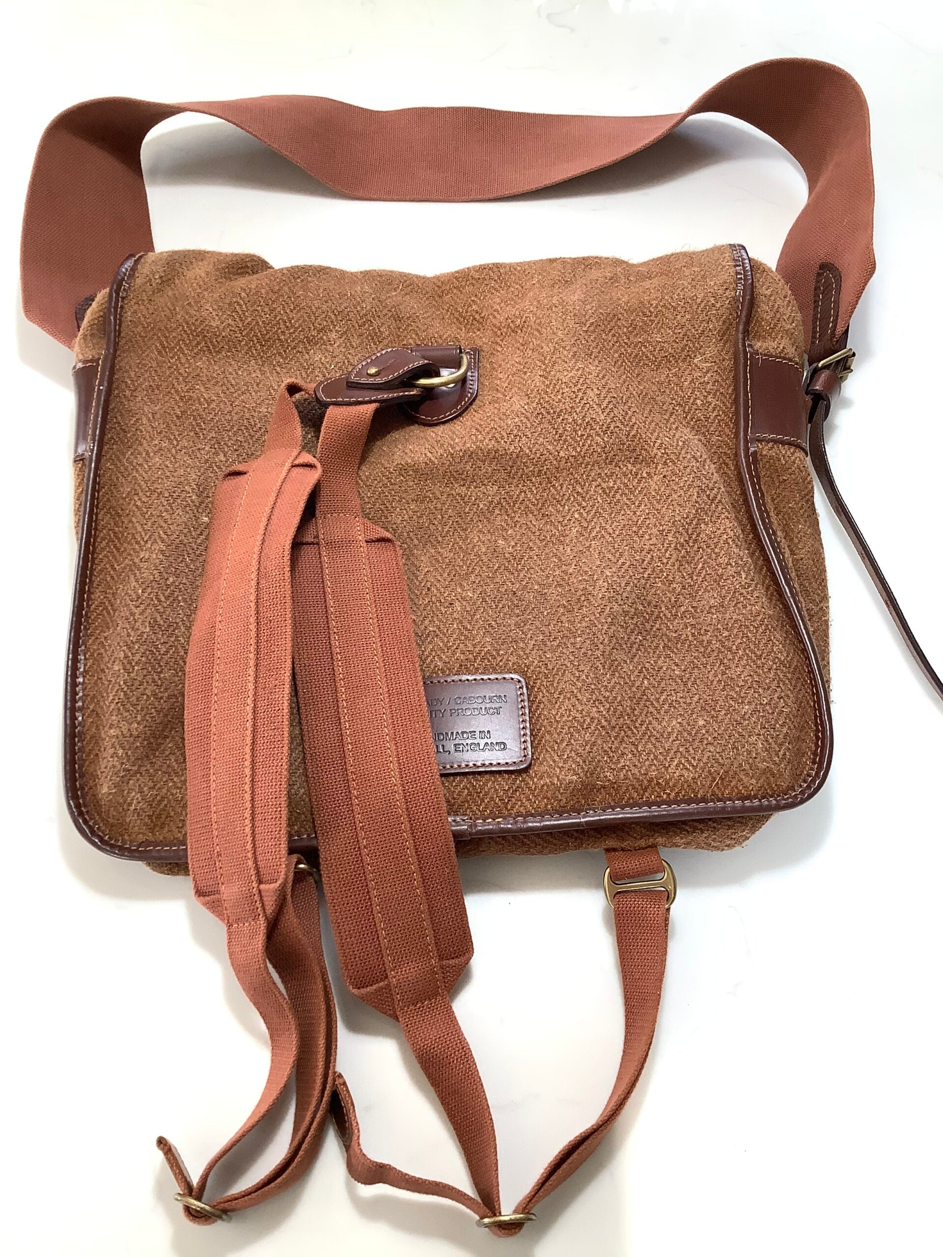 Scarce BRADY Nigel Cabourn Fishermans Bag Hold all with Shoulder Straps